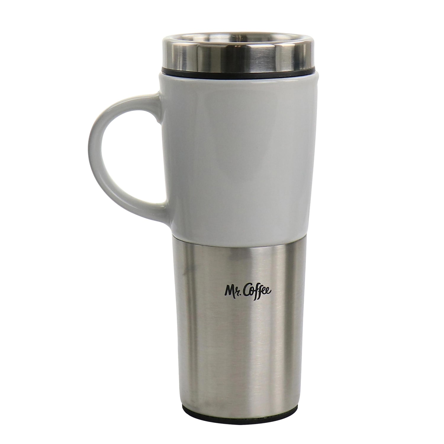 Mr. Coffee Travertine Travel Mug Set, 16 Oz, Assorted Colors - Image 5