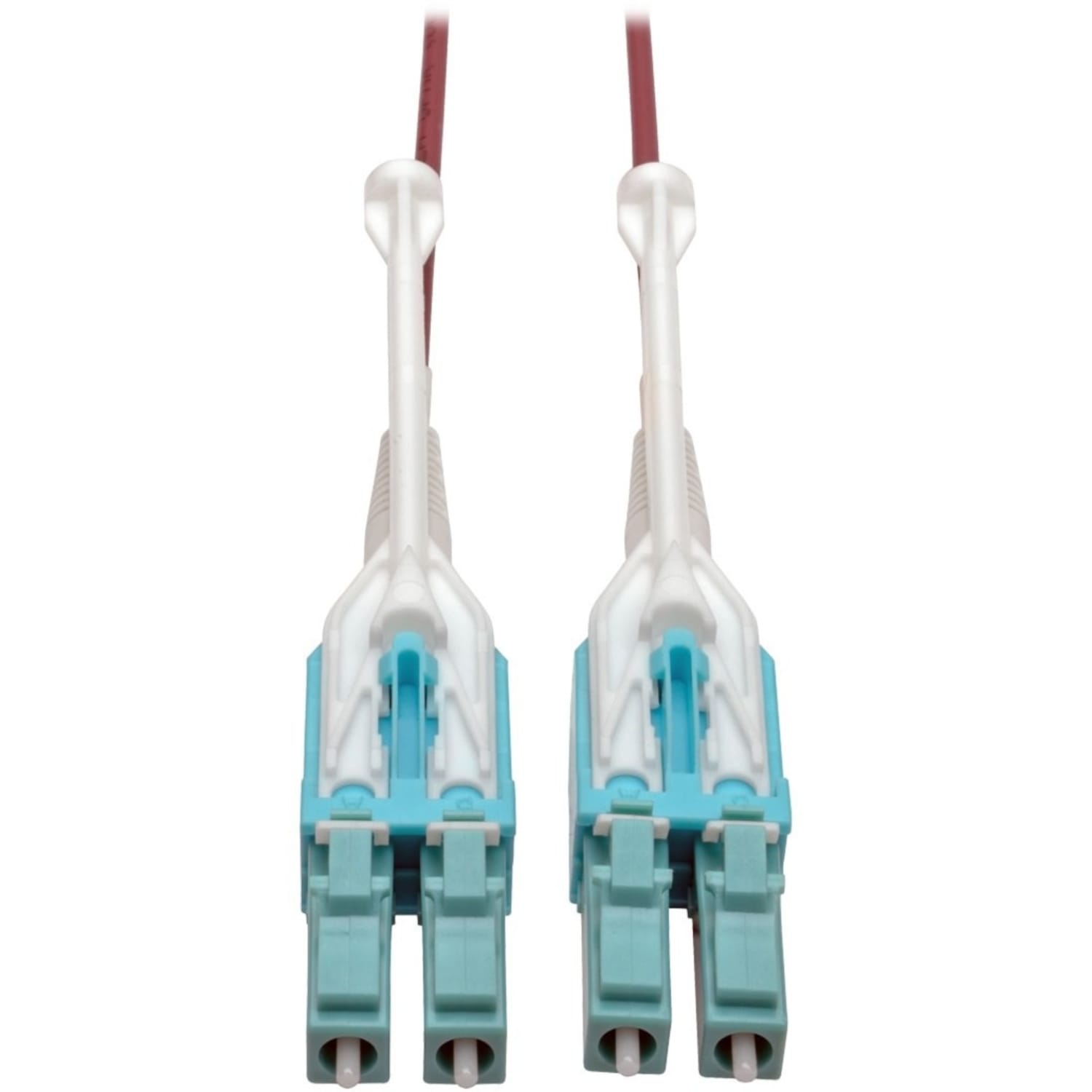 Eaton Tripp Lite Series 10G Duplex Multimode 50/125 OM4 LSZH Fiber Optic Cable (LC/LC), Push/Pull Tabs, Magenta, 1 m - Fiber Optic  - N82101MMGT