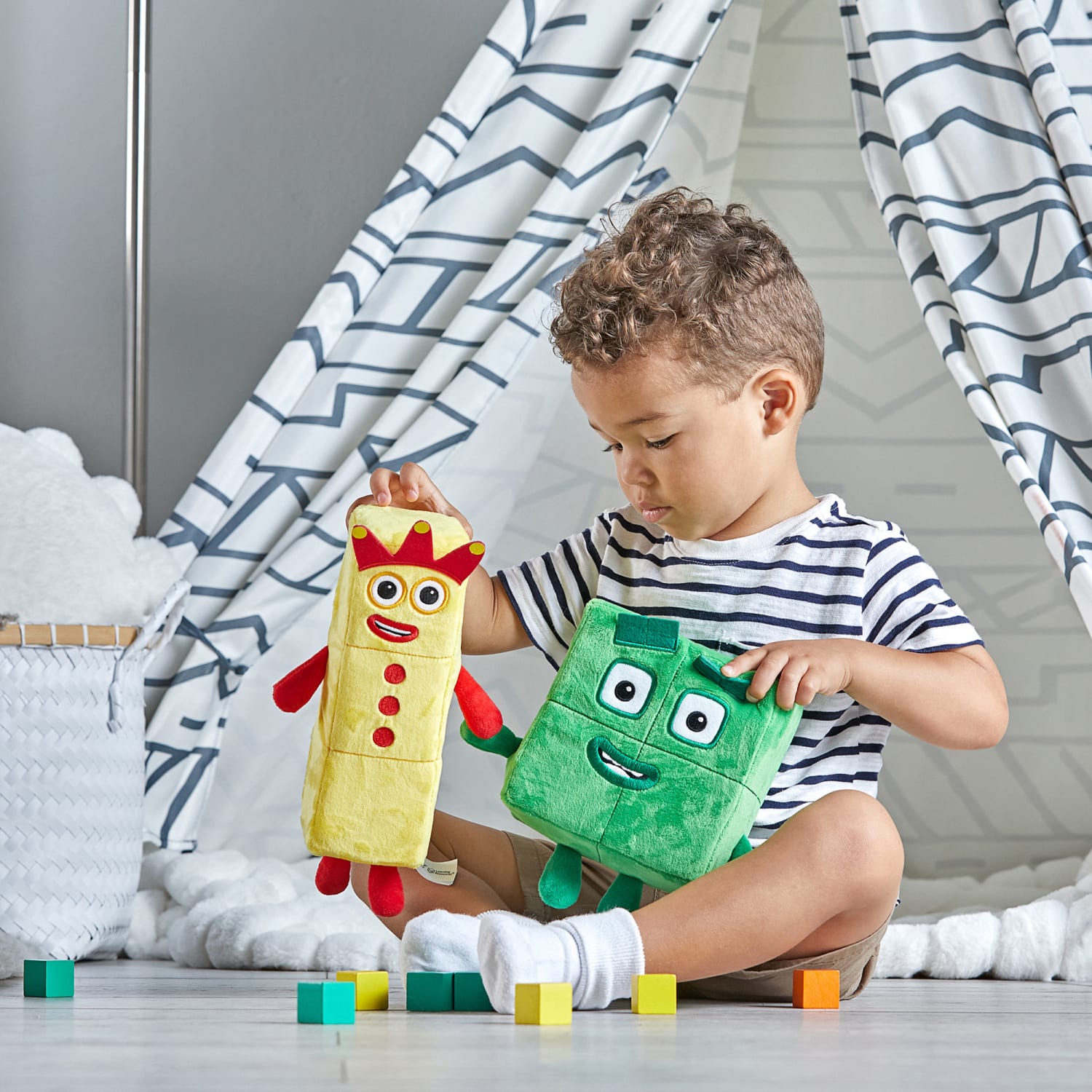 Hand2mind Numberblocks 3 & 4 Playful Pals Plush - Image 6