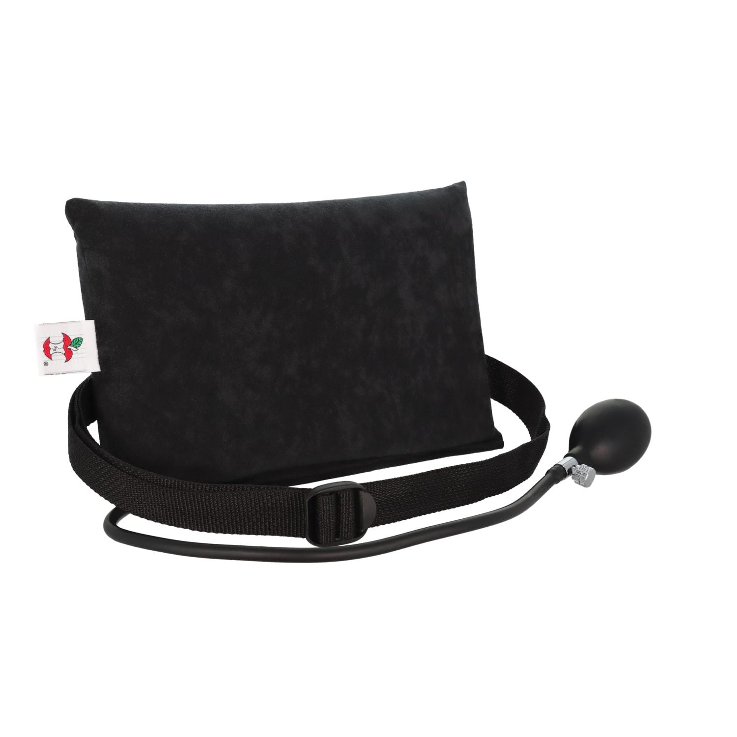 Core Products Deluxe Small Inflatable Lumbar Cushion, 5inH x 10inW x 15inD, Black - Image 5