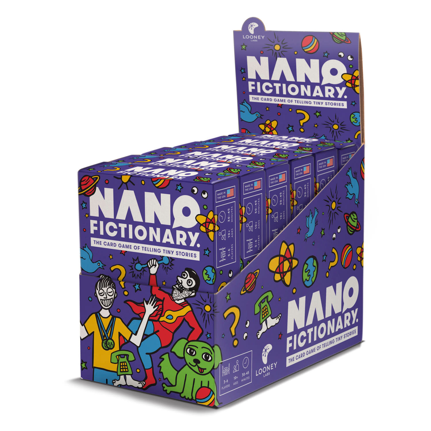 Looney Labs Nanofictionary Card Game - Image 4