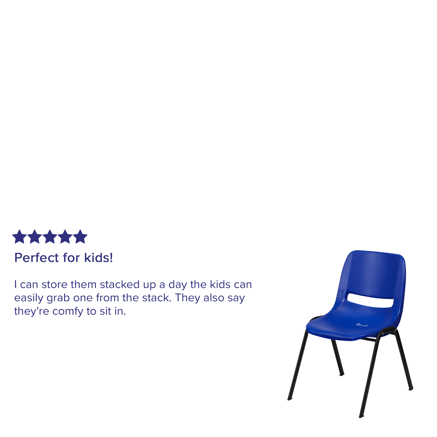 Flash Furniture Kids HERCULES 440lb Capacity Ergonomic Shell Stack Chair 12in Seat Height NavyBlack PopularChairscom Flash Furniture Kids HERCULES 440 lb Capacity Ergonomic Shell Stack Chair 12in Seat Height NavyBlack PopularChairscom