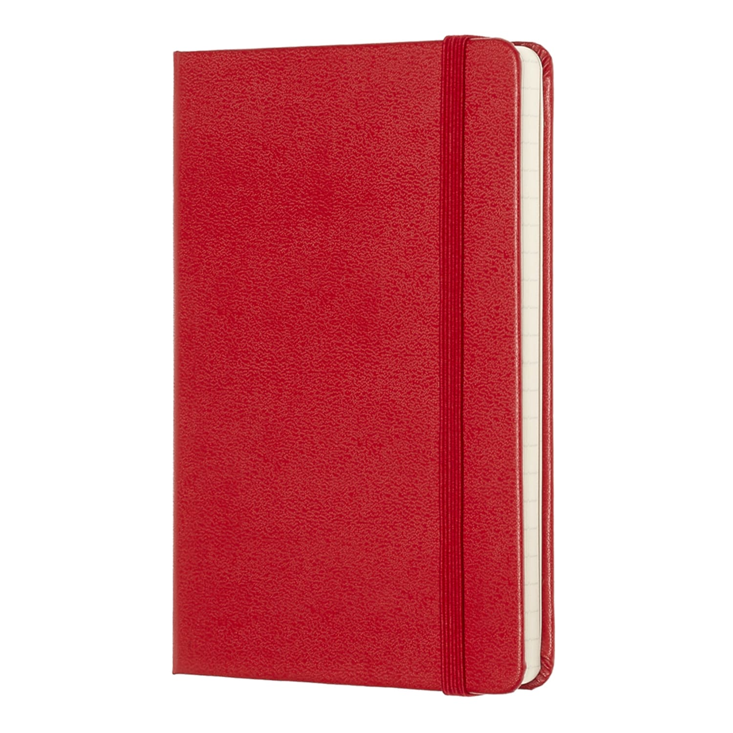 Moleskine Classic Hard Cover Notebook, 3-1/2in x 5-1/2in, Ruled, 192 Pages, Red - Image 3