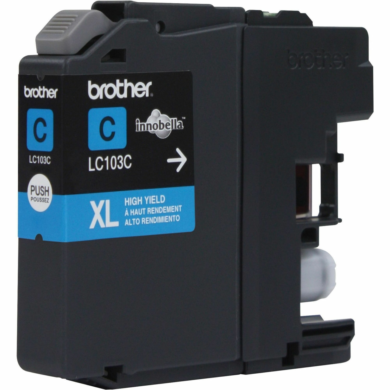 Brother LC103 Cyan High-Yield Ink Cartridge, LC103C - Image 4