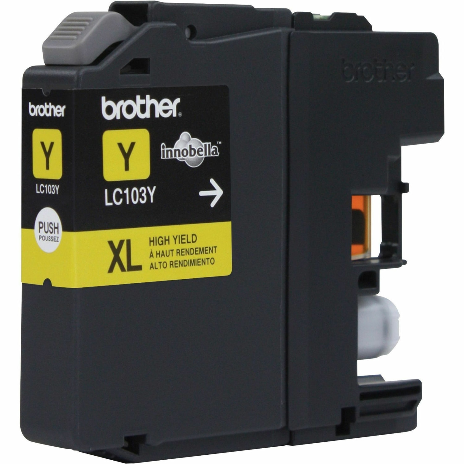 Brother LC103 Yellow High-Yield Ink Cartridge, LC103Y - Image 4