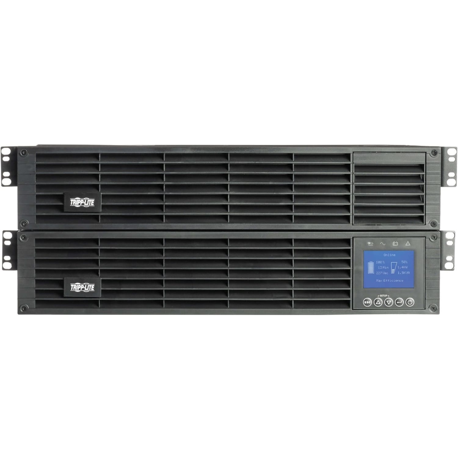 Tripp Lite SmartOnline 208/120V UPS With Step-Down Transformer On-Line Double-Conversion 3000VA 2700W 4U Network Card Option - Image 3