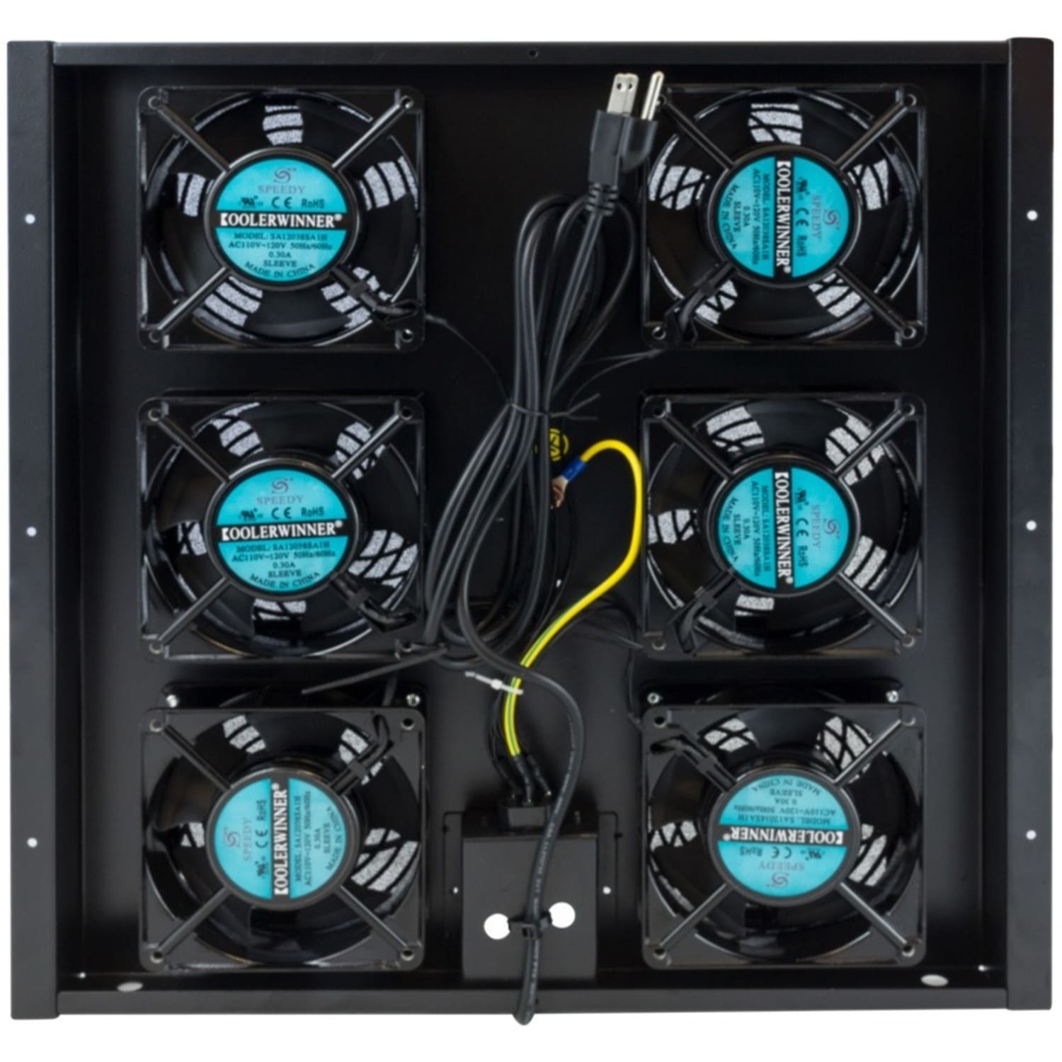 RackSolutions - Rack fan tray - with 6 cooling fans - Image 3