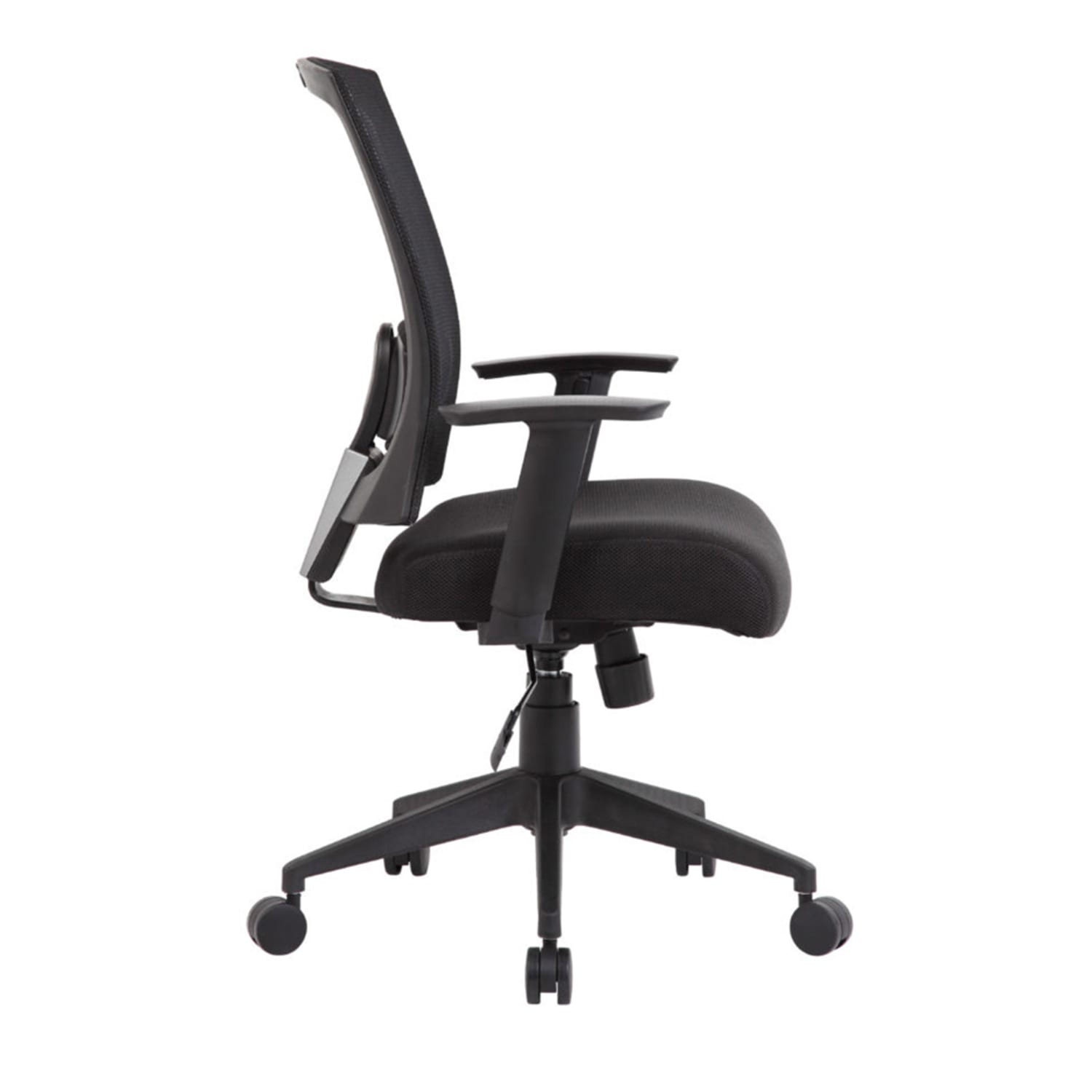 Boss Office Products Mesh-Back Task Chair, With Antimicrobial Protection, Black - Image 4