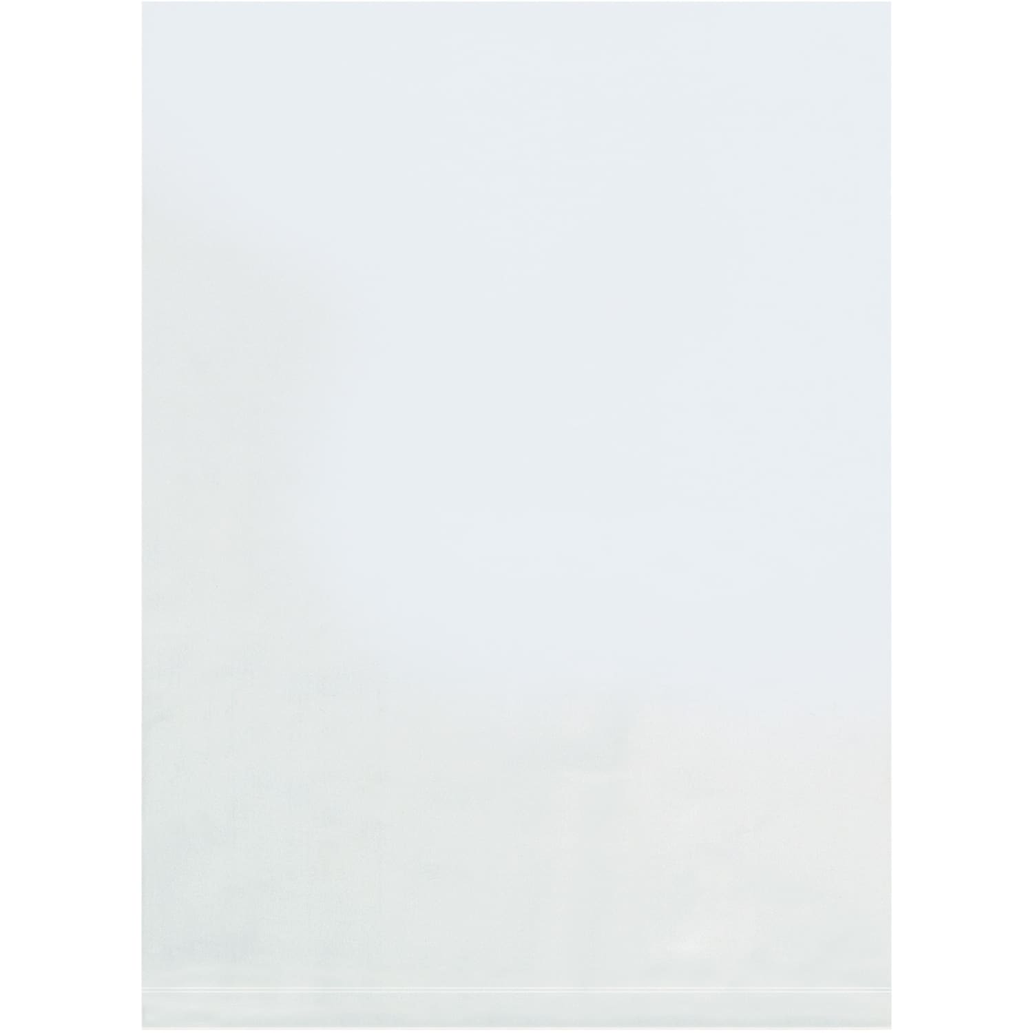 Office Depot Brand 3 Mil Flat Poly Bags, 5in x 7in, Clear, Case Of 1000