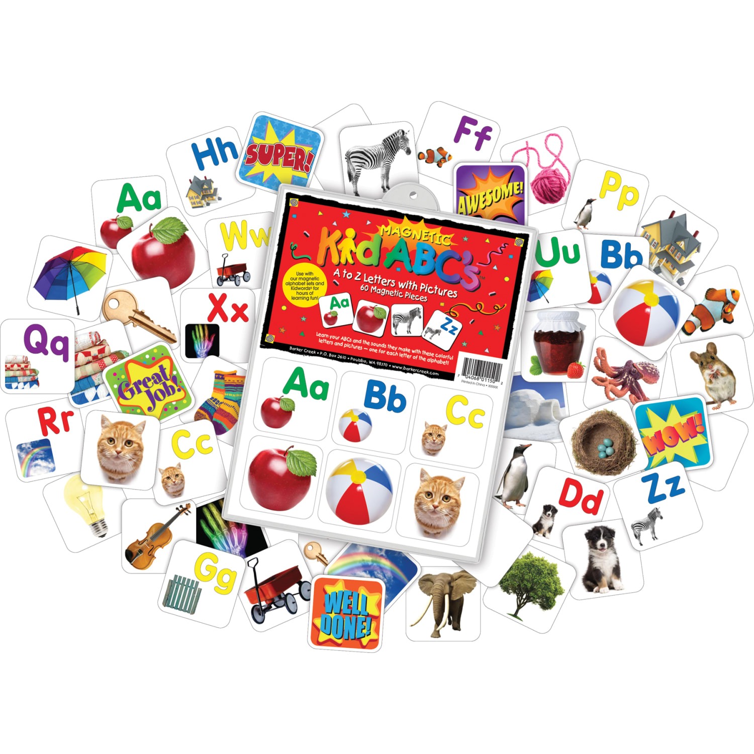 Barker Creek Learning Magnets Language Arts Kit, Pre-K To Grade 6 - Image 5