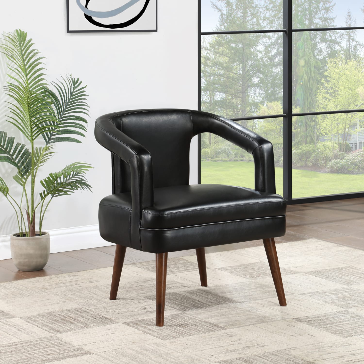 Office Star Mason Faux Leather Accent Guest Chair Black PopularChairscom Office Star Mason Faux Leather Accent Guest Chair Black PopularChairscom