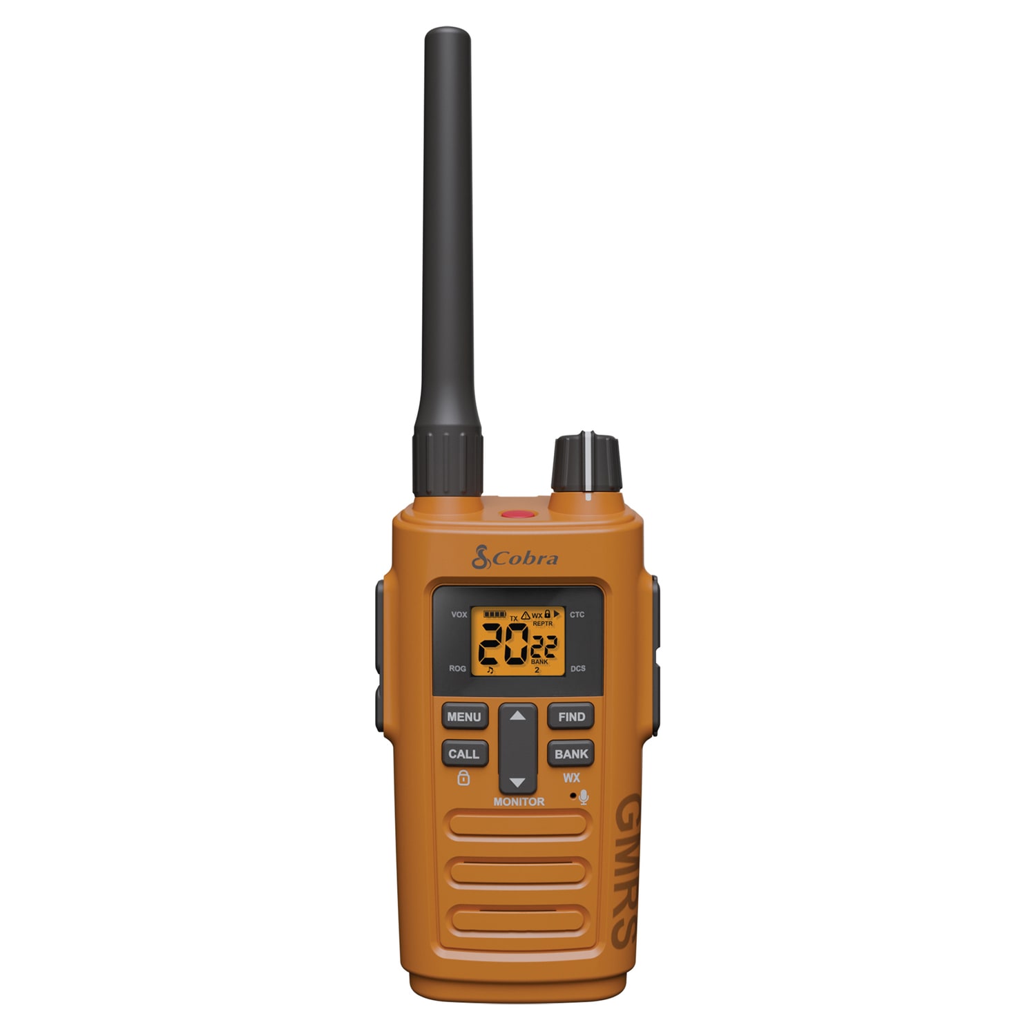 Cobra TrailBlazer 250 GMRS 2-Way Radio, Orange/Black, 2-Pack - Image 3