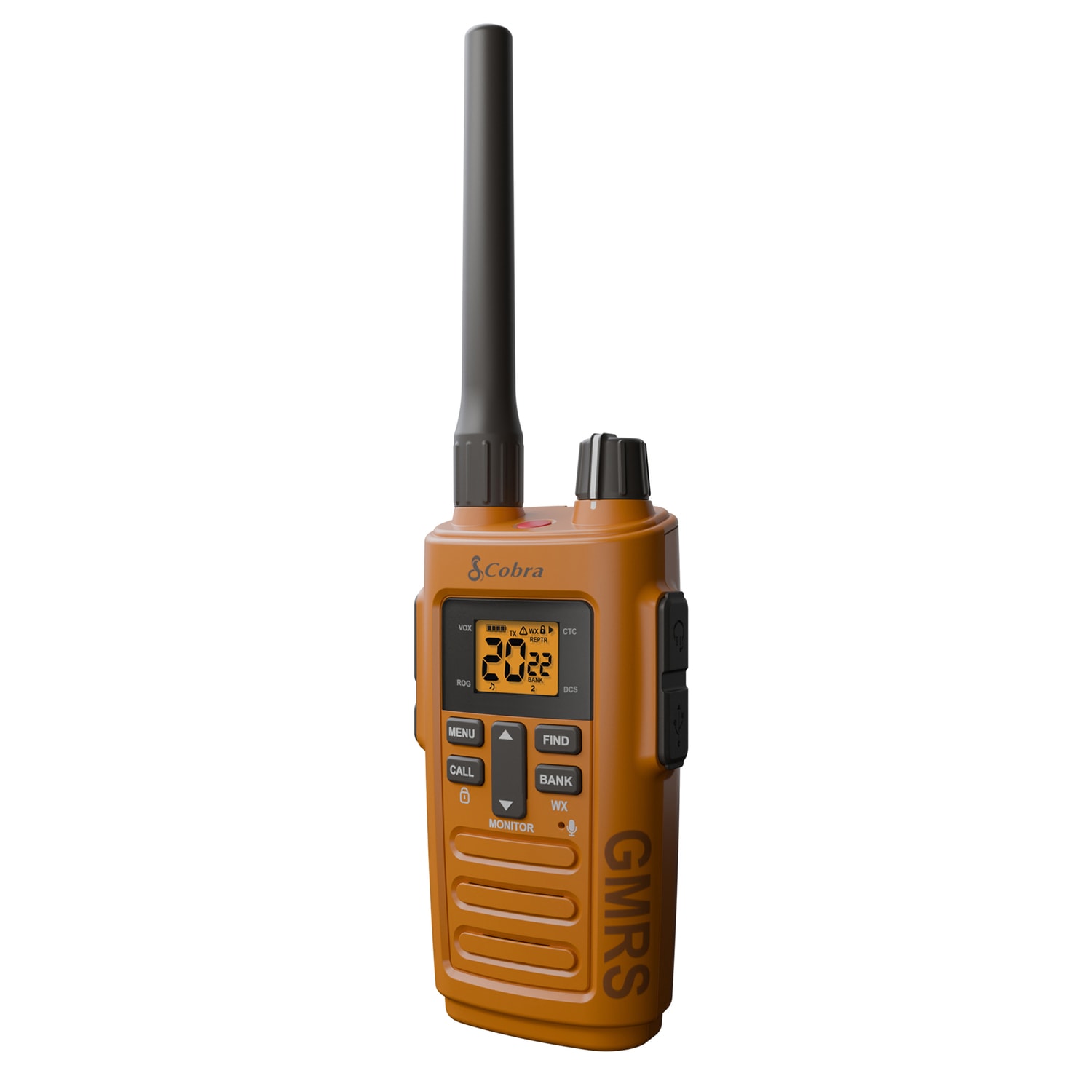 Cobra TrailBlazer 250 GMRS 2-Way Radio, Orange/Black, 2-Pack - Image 5