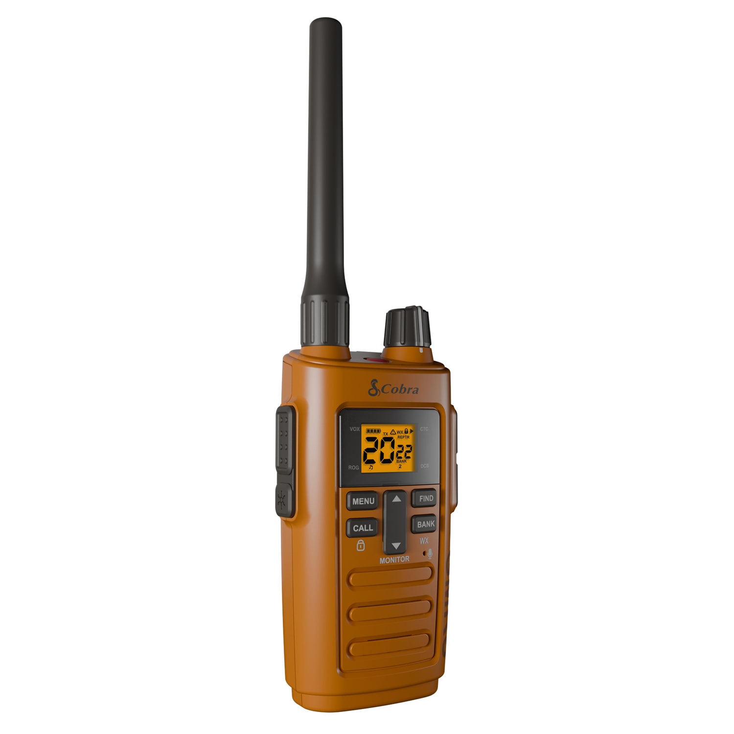 Cobra TrailBlazer 250 GMRS 2-Way Radio, Orange/Black, 2-Pack - Image 6