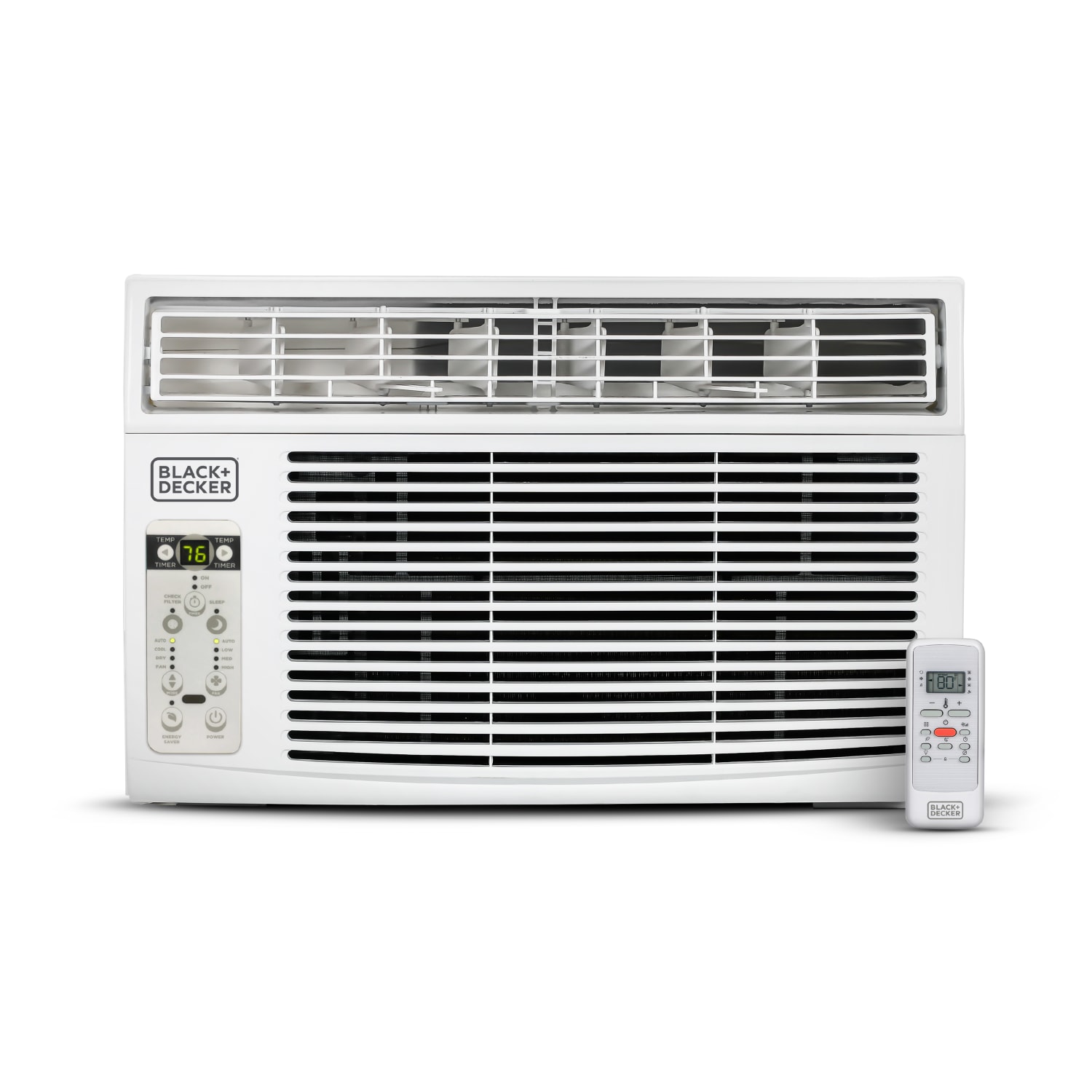 BLACK+DECKER BD145WT6 14,300 BTU Window Air Conditioner, 700 Sq. Ft, White