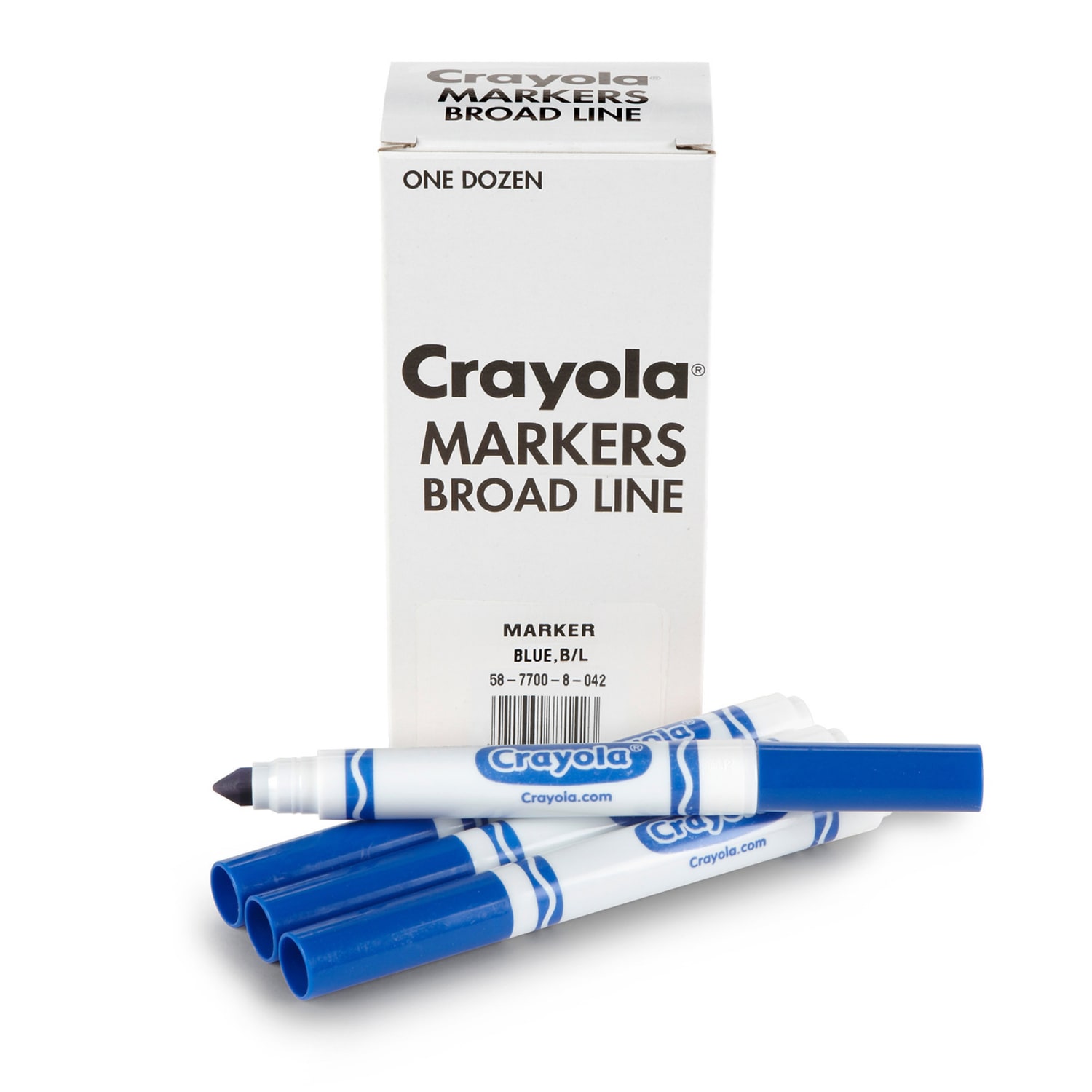 Crayola Bulk Markers, Conical Tip, Blue, 12 Per Pack, Set Of 3 Packs - Image 3