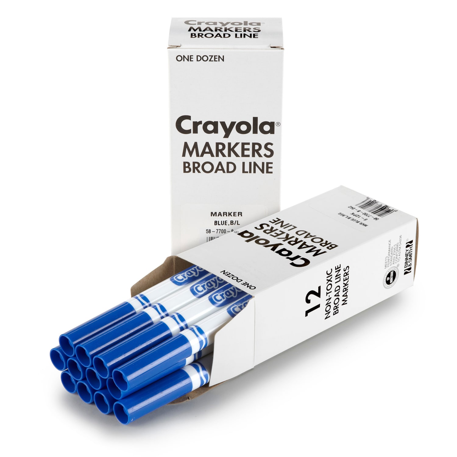 Crayola Bulk Markers, Conical Tip, Blue, 12 Per Pack, Set Of 3 Packs - Image 4
