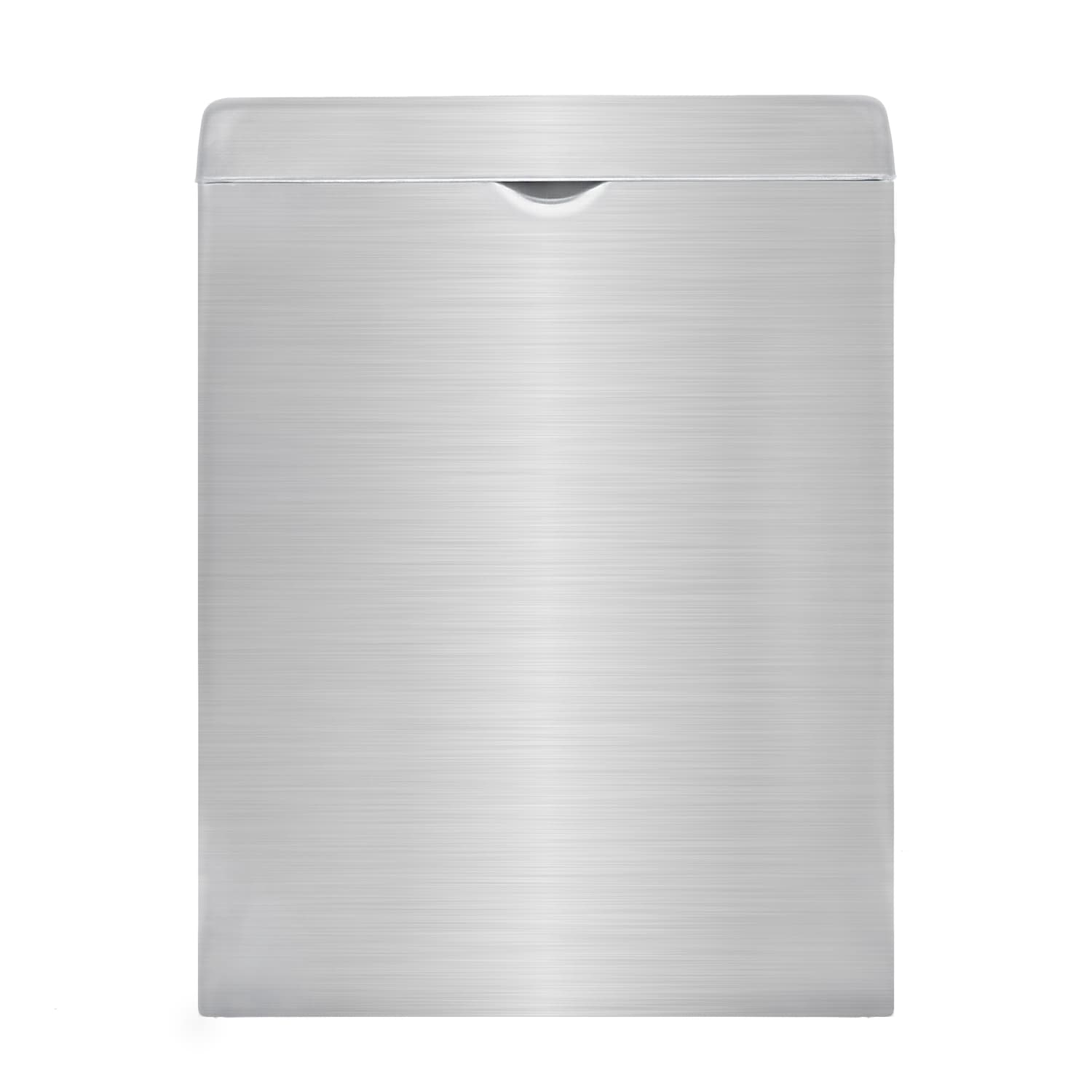 Alpine Sanitary Napkin Receptacles, 10in x 7-9/16in x 5in, Silver, Pack Of 2 Receptacles - Image 3