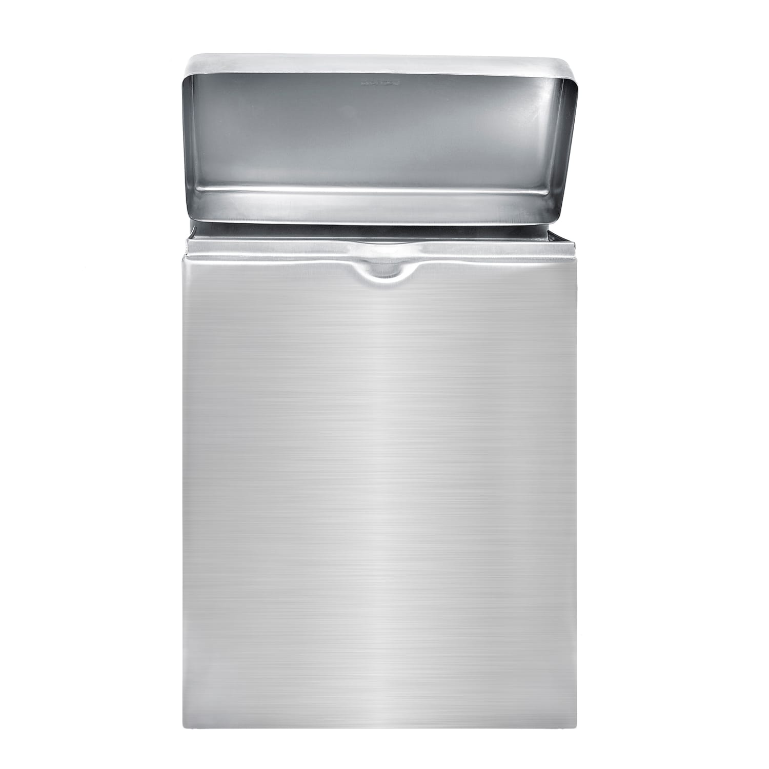 Alpine Sanitary Napkin Receptacles, 10in x 7-9/16in x 5in, Silver, Pack Of 2 Receptacles - Image 5