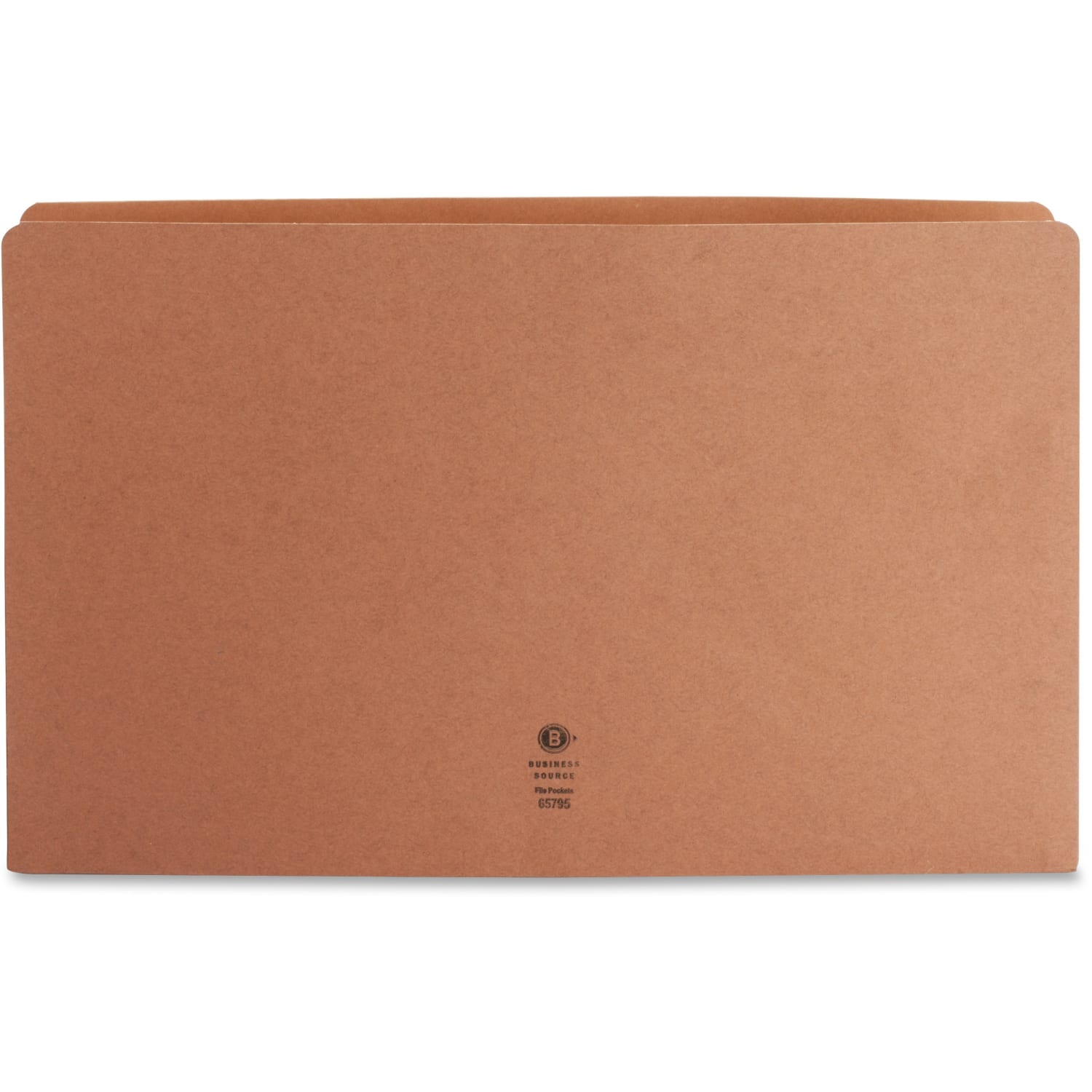 Business Source Redrope Legal Expanding File Pockets, 5 1/4in Expansion, Legal Size, 8 1/2in x 14in, Redrope, Box Of 10 File Pockets - Image 3