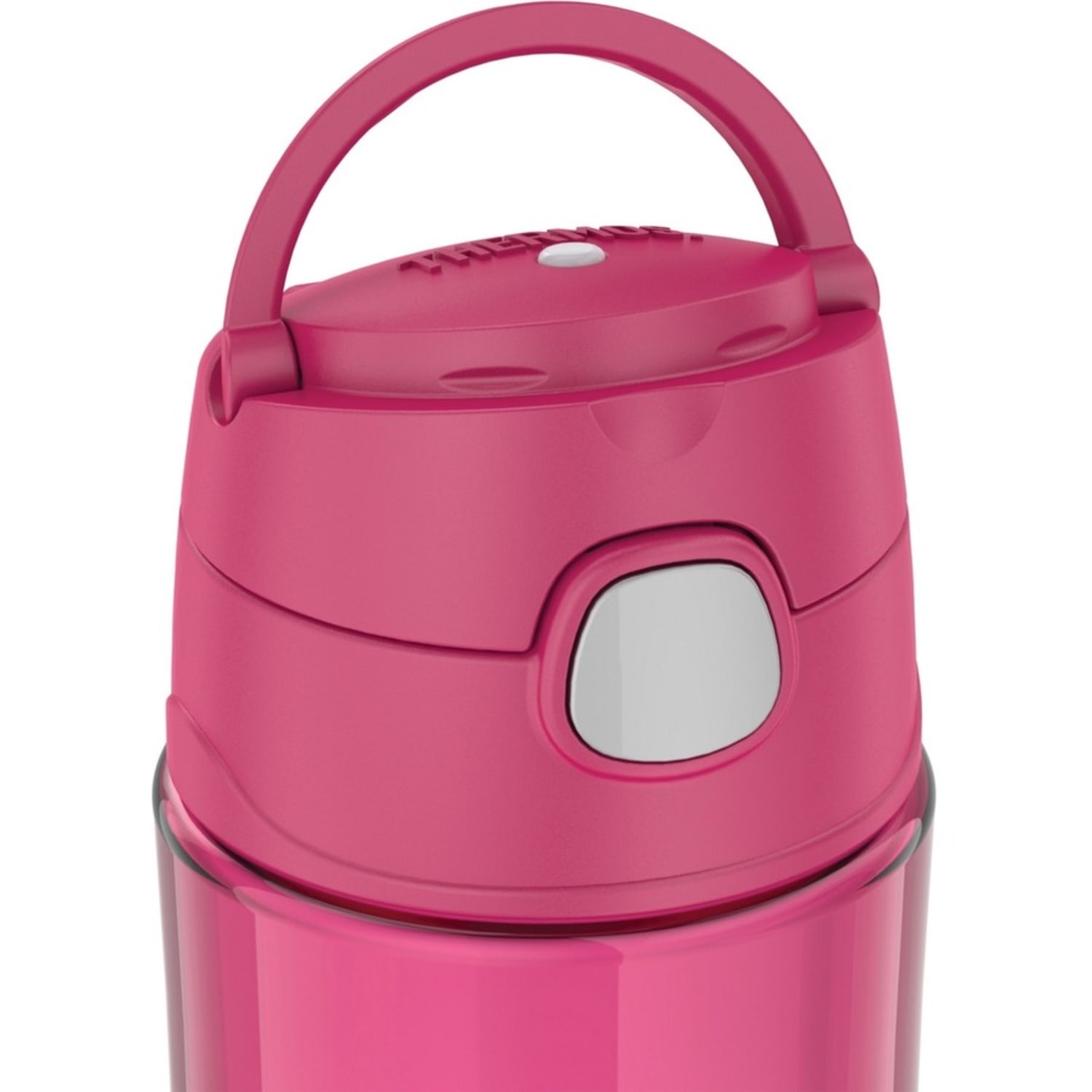 Thermos Kids Plastic Water Bottle with Spout Lid 16Oz - 16 fl oz - Raspberry - Tritan, Stainless Steel - Image 6