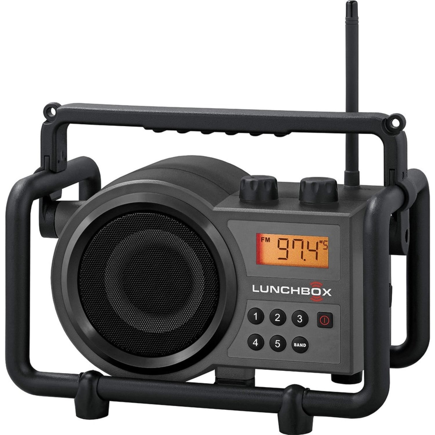 Sangean SG-102 Compact FM / AM Ultra Rugged Radio Receiver - 5 x AM, 5 x FM - LCD Display - 4 - Image 4