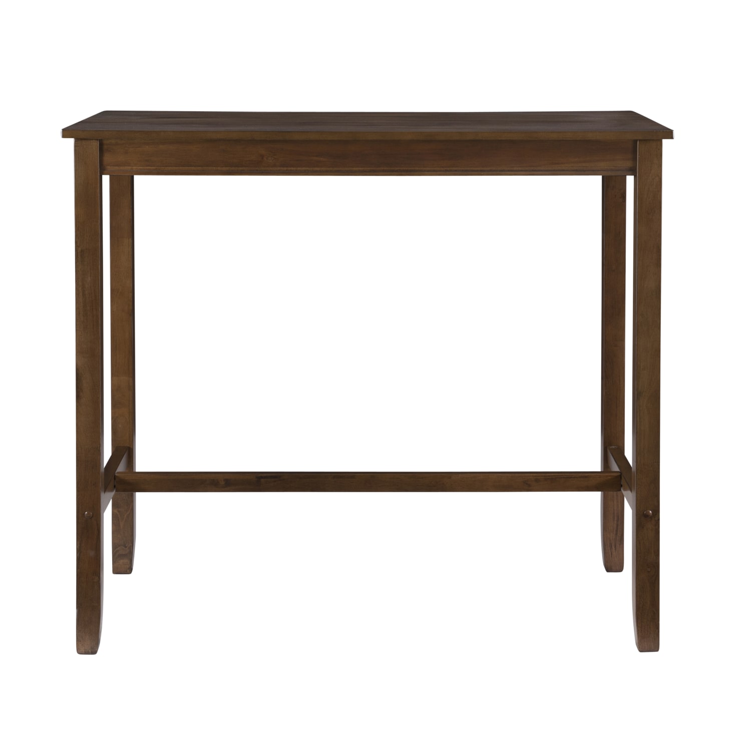Linon Walker Bar Pub Table, 42inH x 47-1/4inW x 23-3/4inD, Rustic - Image 5
