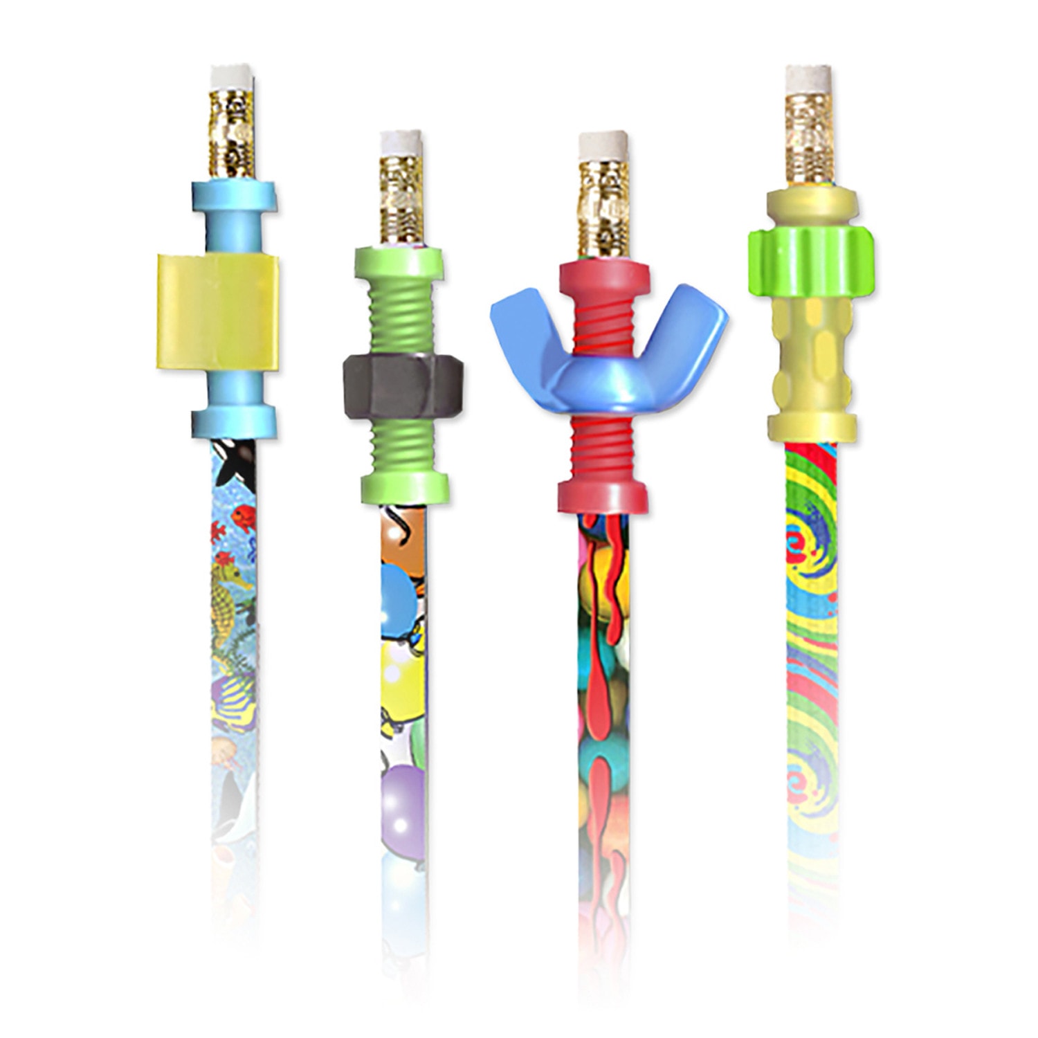 Musgrave Pencil Company Pencil Fidgets, 4 Per Pack, Set Of 3 Packs - Image 3