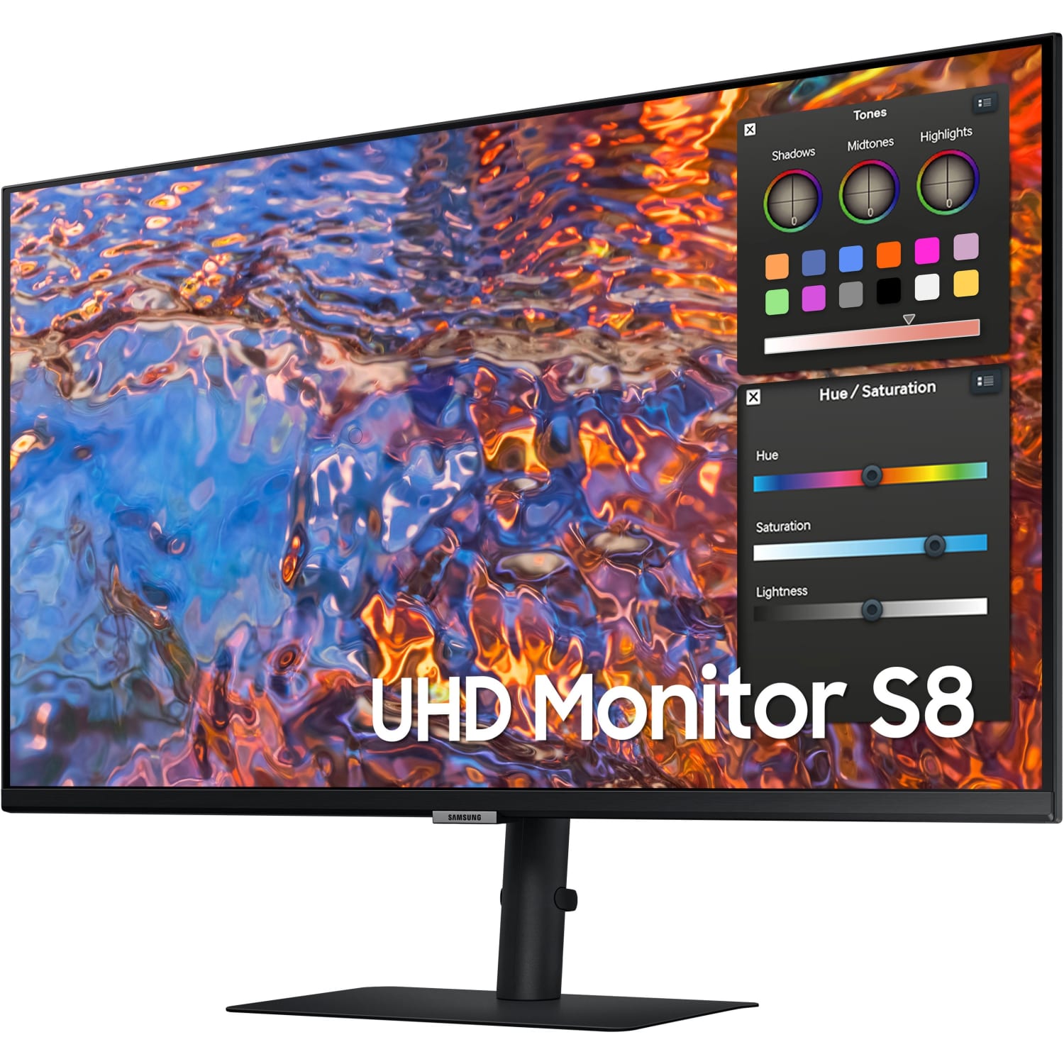Samsung ViewFinity S32B804PXN 27in Class 4K UHD LCD Monitor - 16:9 - Black - 27in Viewable - In-plane Switching (IPS) Technology - S27B804PXN - Image 3