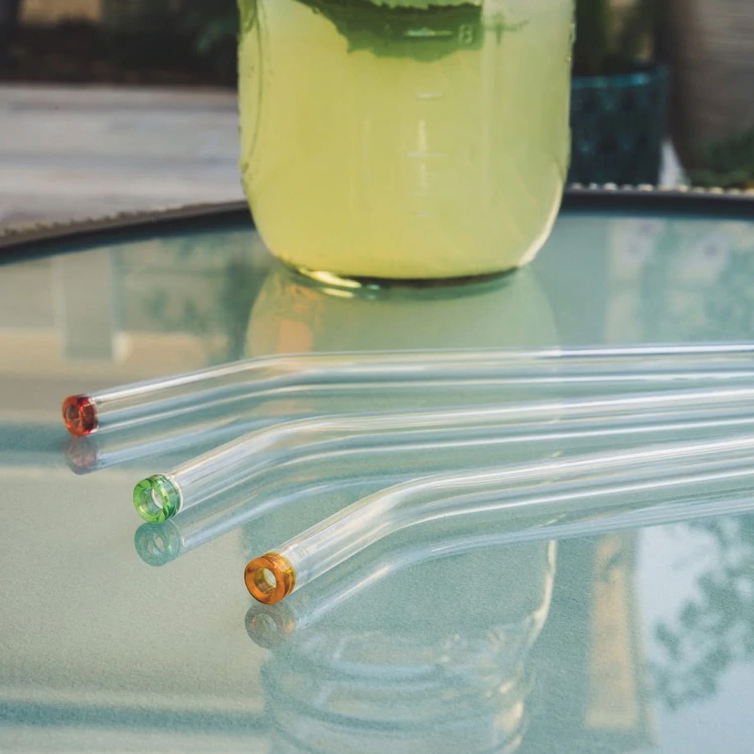 Better Houseware Glass Straws With Cleaning Brush, Clear, Set Of 5 Straws - Image 6