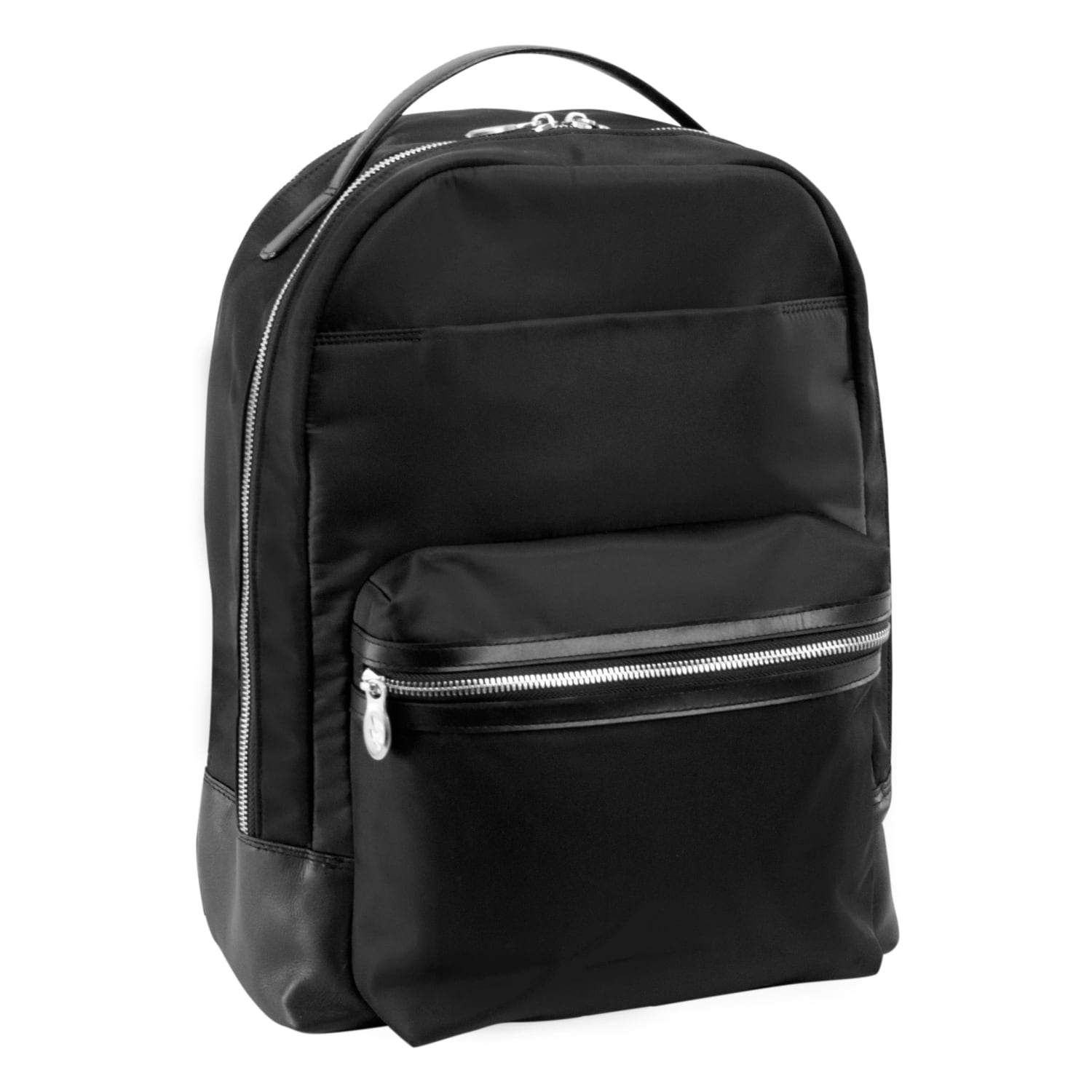 McKlein N-Series Parker Nano Tech Backpack With 15in Laptop Pocket, Black - Image 4