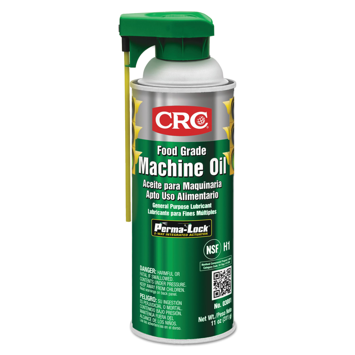 CRC Food-Grade Machine Oil, 16 Oz Aerosol Cans, Pack Of 12 Cans - Image 3