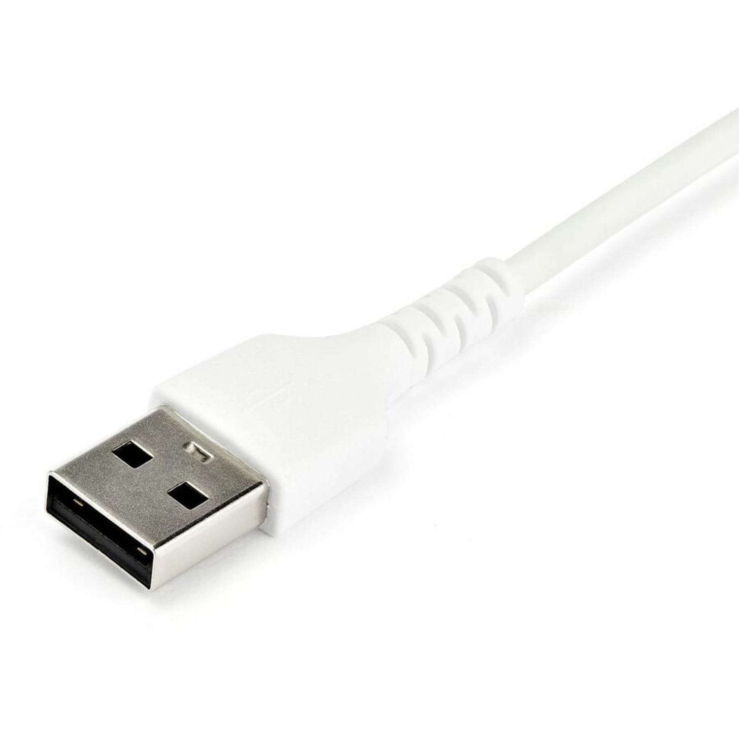 StarTech.com 1 m / 3.3 ft USB 2.0 to USB C Cable - High Quality USB 2.0 Cable - USB Cable - White - USB Data Transfer Cable (RUSB2AC1MW) - Image 5