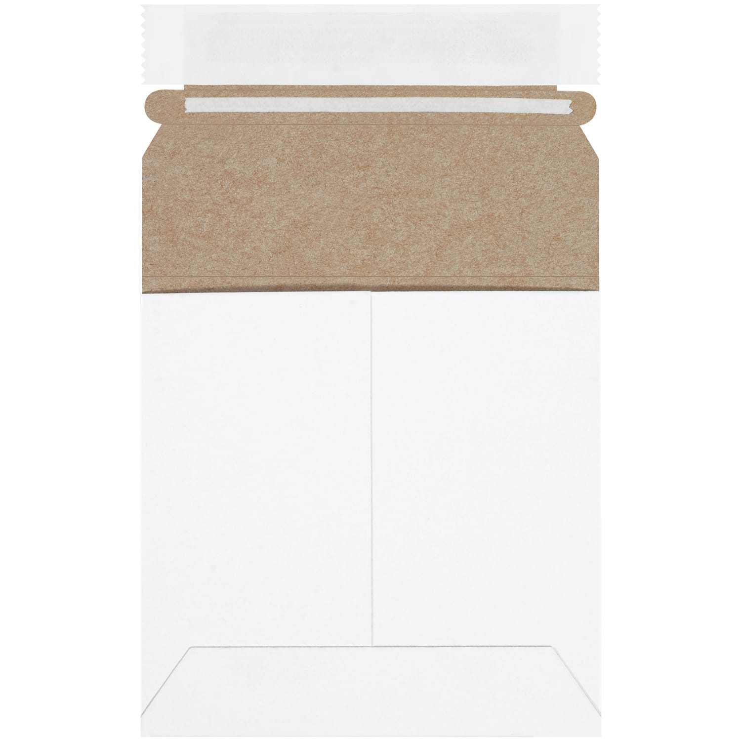 Partners Brand Self-Seal Stayflats Plus Express Pouch Mailers, 5 1/8in x 5 1/8in, White, Pack of 200 - Image 3