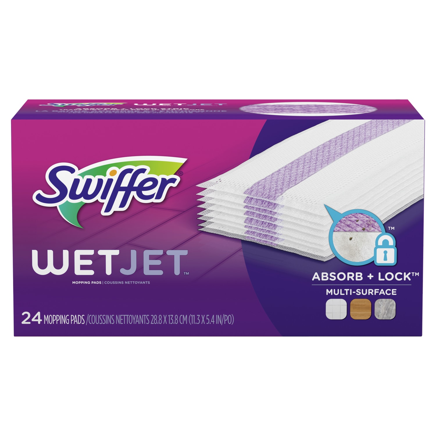 Swiffer WetJet Pad Refills, Pack Of 24 - Image 3