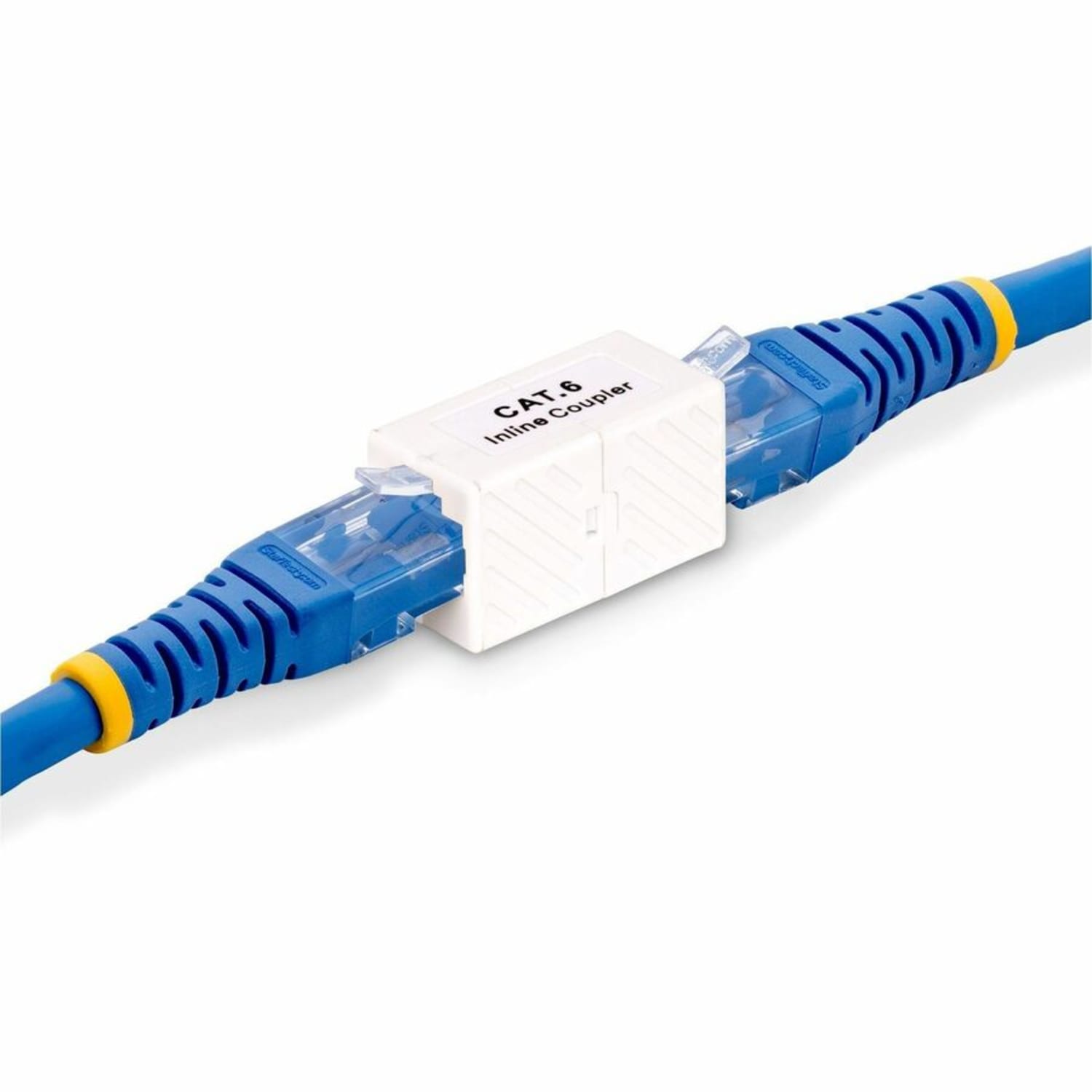 StarTech.com RJ45 Coupler, Inline Cat6 Coupler, Female to Female (F/F) T568 Connector, Unshielded Ethernet Cable Extension - Image 6