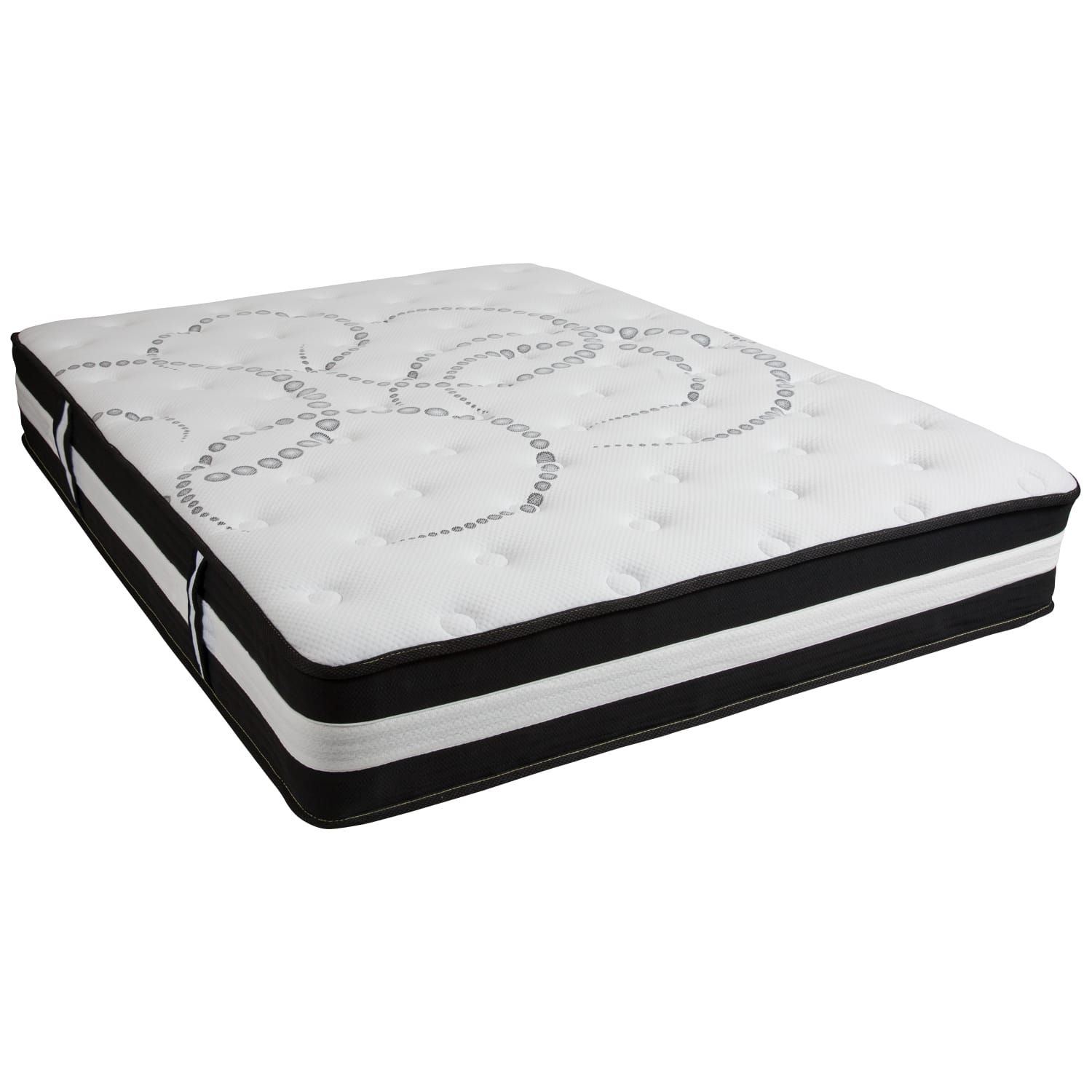 Flash Furniture Capri Comfortable Sleep 12in Foam And Pocket Spring Mattress In a Box, Queen, 12inH x 60inW x 80inD - Image 3