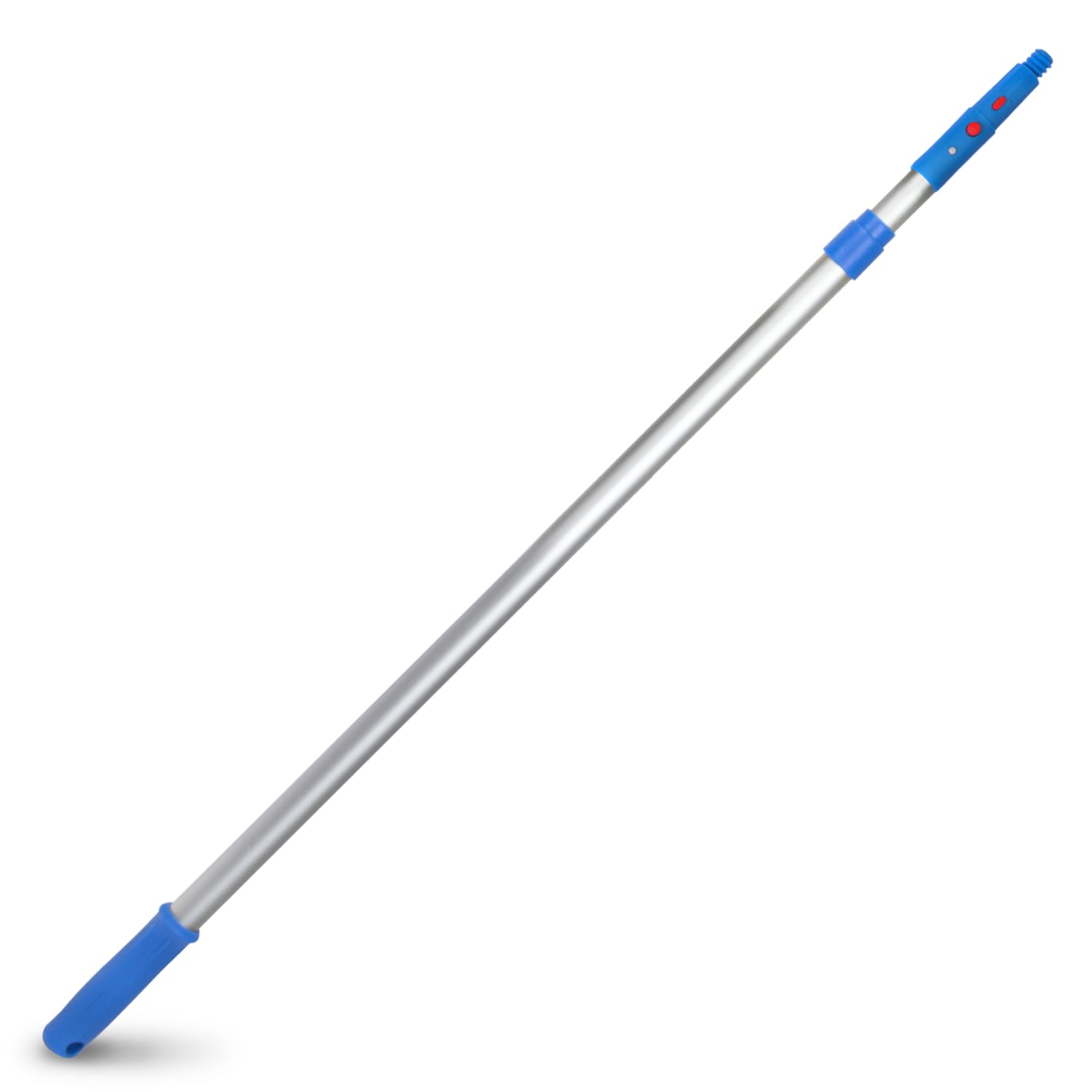 Gritt Commercial Telescopic Pole, 6ft, Blue/Silver