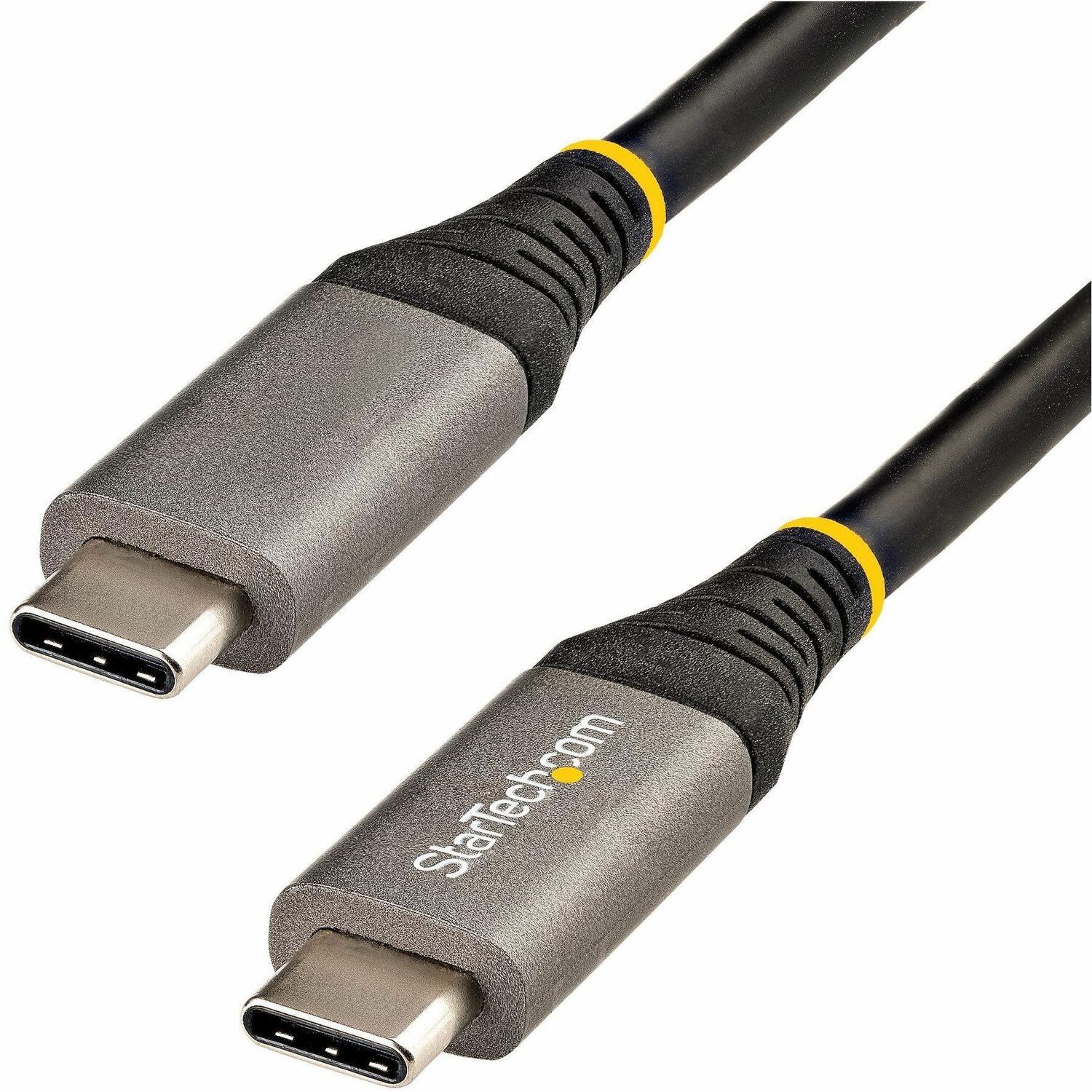 StarTech.com 20in 50cm USB C Cable 10Gbps, USB 3.1 Type-C Cable, 5A/100W, DP Alt Mode, USB-C Cord  - USB31CCV50CM