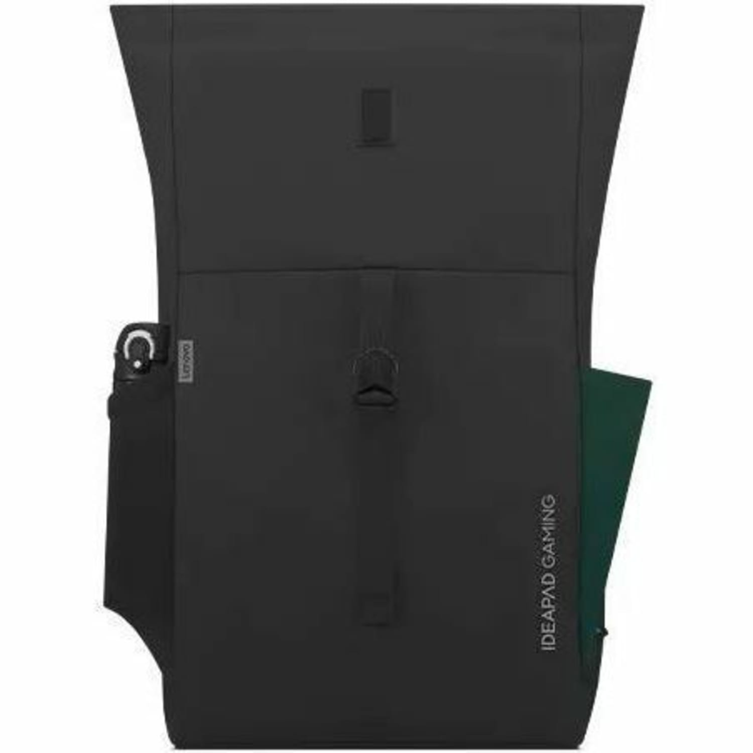 Lenovo Carrying Case (Backpack) for 16in Notebook, Gaming, Water Bottle - Black - Water Resistant, Weather Resistant - Plastic, Polyurethane Body - Polyester Exterior Material - Handle, Shoulder Strap, Luggage Strap - Unisex - Image 3