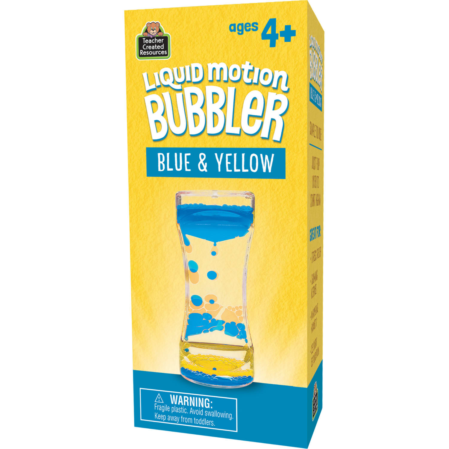 Teacher Created Resources Liquid Motion Bubbler, Blue & Yellow, Pack Of 6 - Image 3