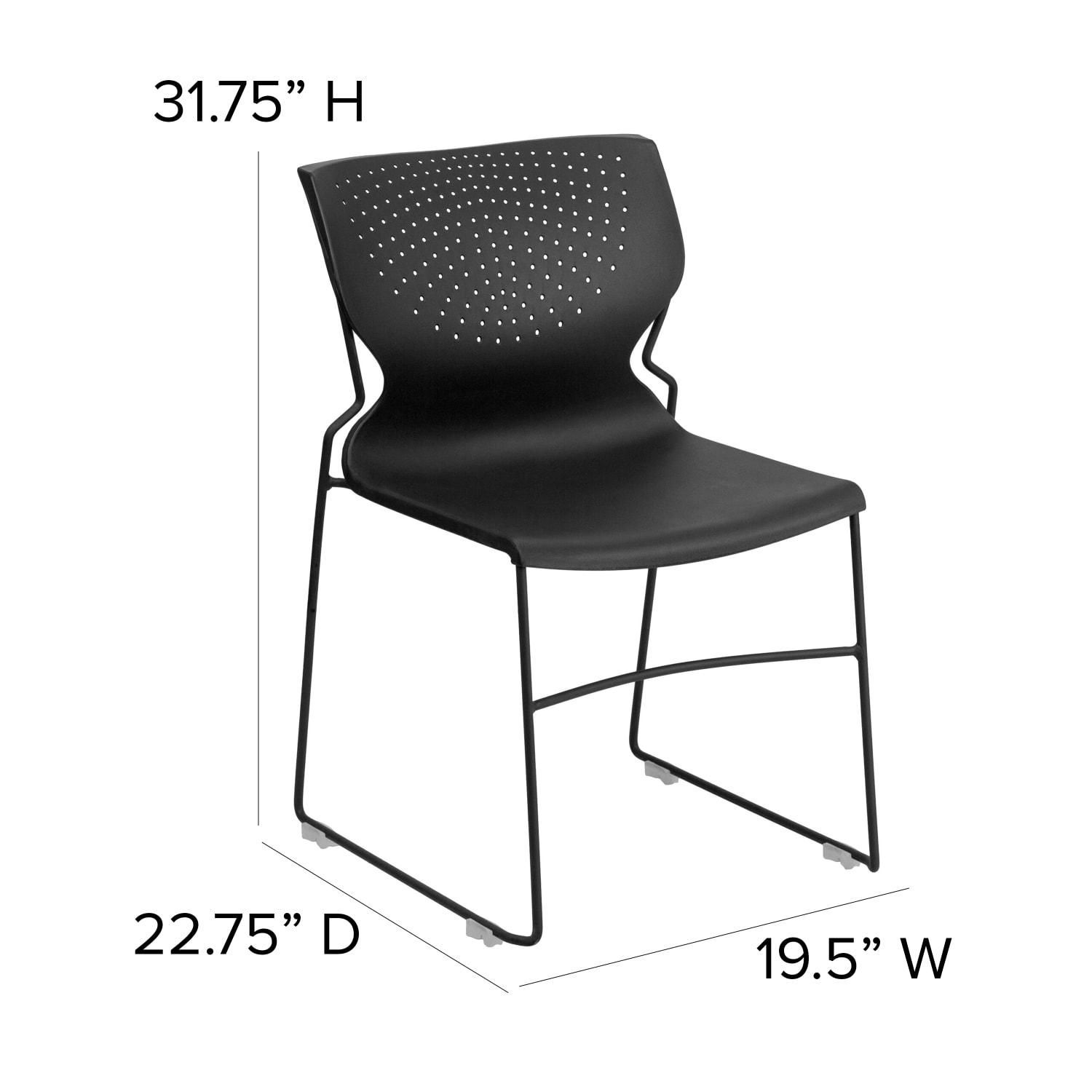 Flash Furniture HERCULES Series 661lb Capacity FullBack Stack Chair Black PopularChairscom Flash Furniture HERCULES Series 661 lb Capacity Full Back Stack Chair Black PopularChairscom