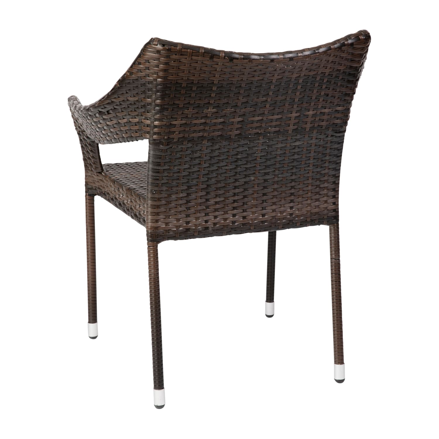Flash Furniture Ethan AllWeather PE Rattan Wicker Stacking Patio Dining Chair Espresso PopularChairscom Flash Furniture Ethan All Weather PE Rattan Wicker Stacking Patio Dining Chair Espresso PopularChairscom