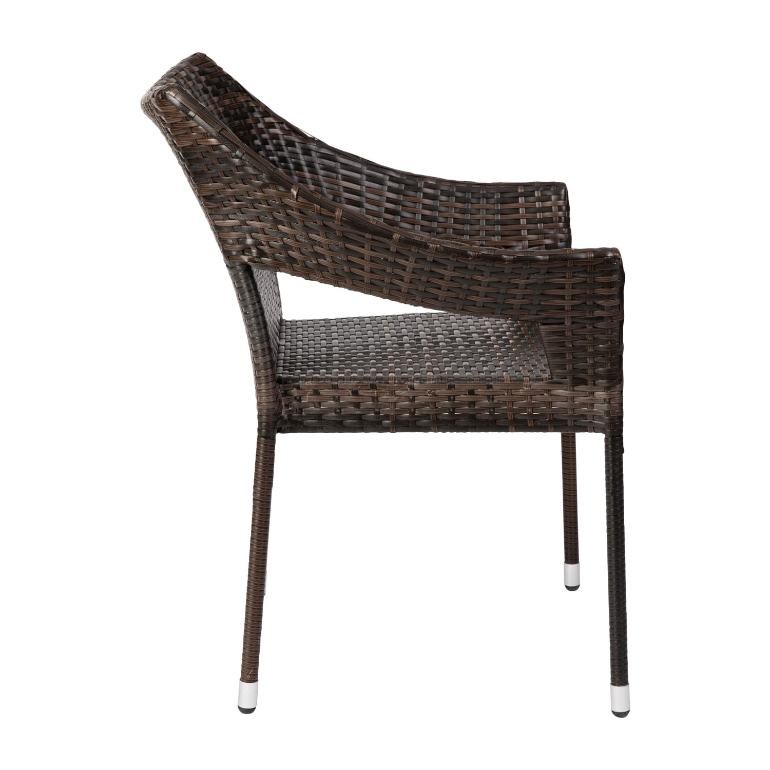 Flash Furniture Ethan AllWeather PE Rattan Wicker Stacking Patio Dining Chair Espresso PopularChairscom Flash Furniture Ethan All Weather PE Rattan Wicker Stacking Patio Dining Chair Espresso PopularChairscom
