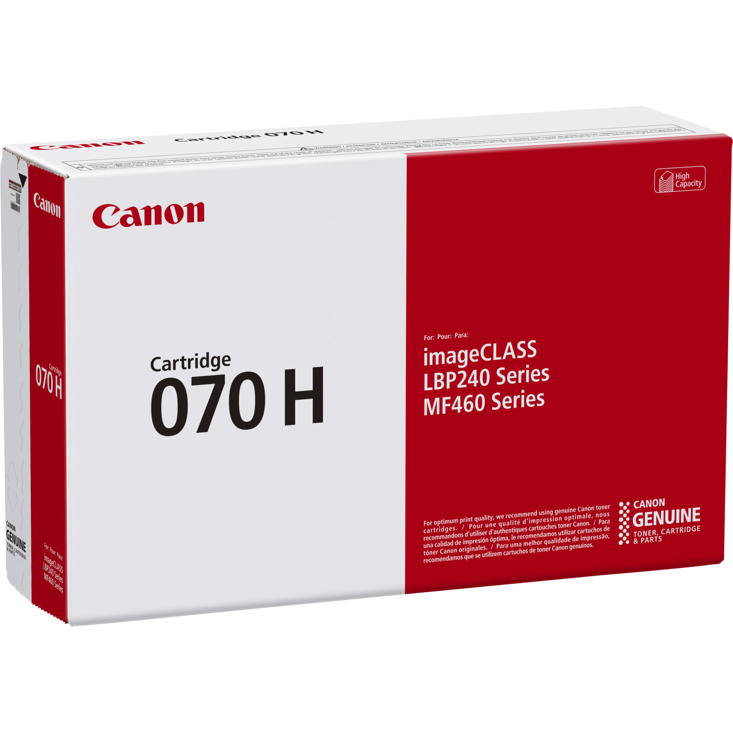Canon 70 Black High Yield Toner Cartridge, 5640C001 - Image 3