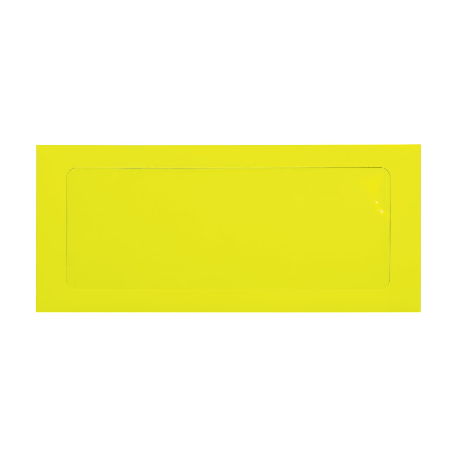 LUX #10 Envelopes, Full-Face Window, Gummed Seal, Citrus, Pack Of 50 - Image 3