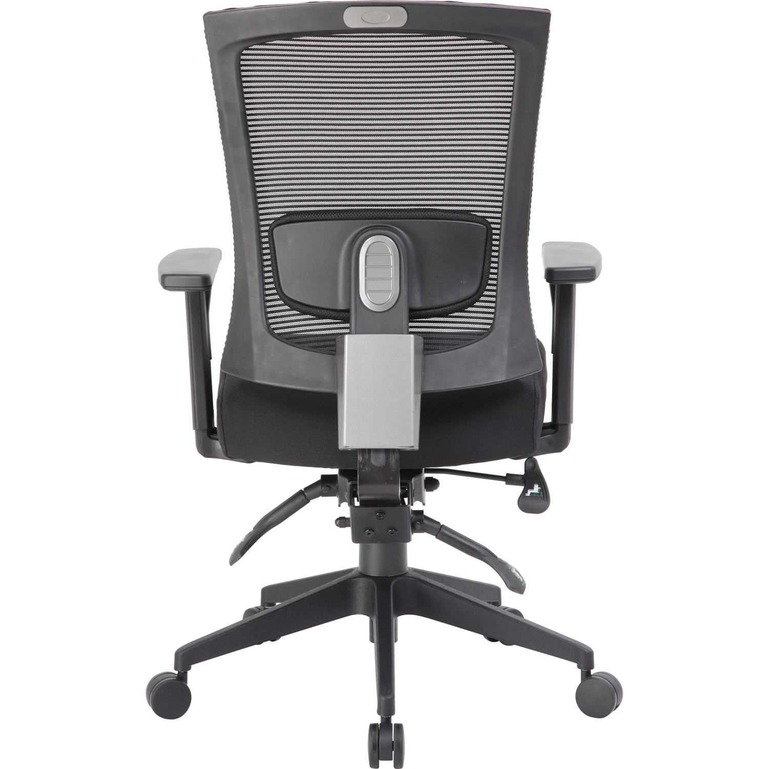 Boss Office Products Multifunction Mesh Mid Back Task Chair MeshFabric Black PopularChairscom
