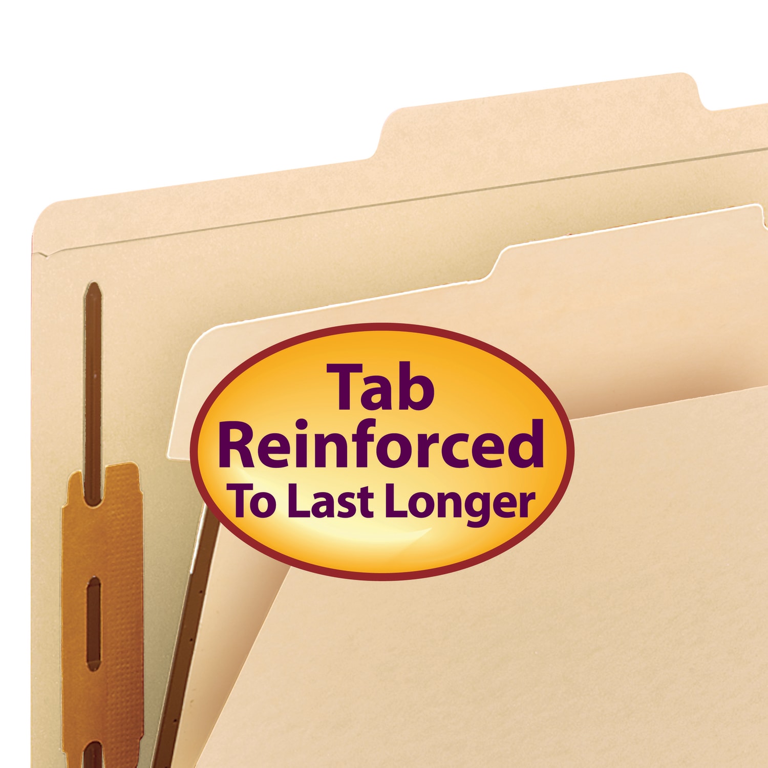 Smead Manila Classification Folders, 1 Divider, Legal Size, Box Of 10 - Image 6