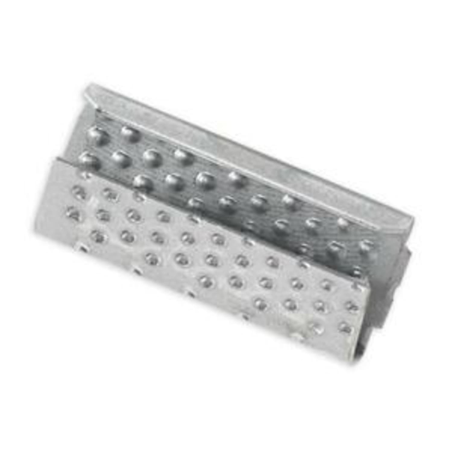 Partners Brand Serrated Open/Snap On Polyester Strapping Seals, 5/8in, Pack Of 1,000 - Image 3