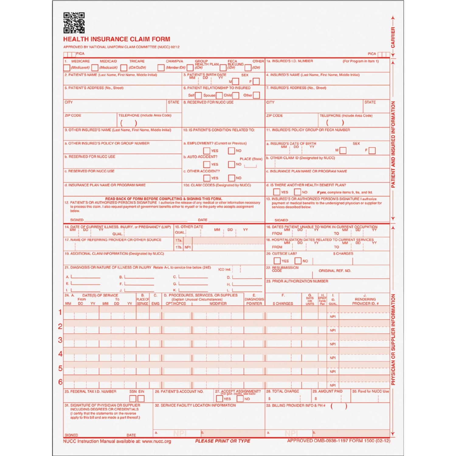 TOPS Laser CMS Forms With Bar, 8 1/2in x 11in, White, Pack Of 250 - Image 3